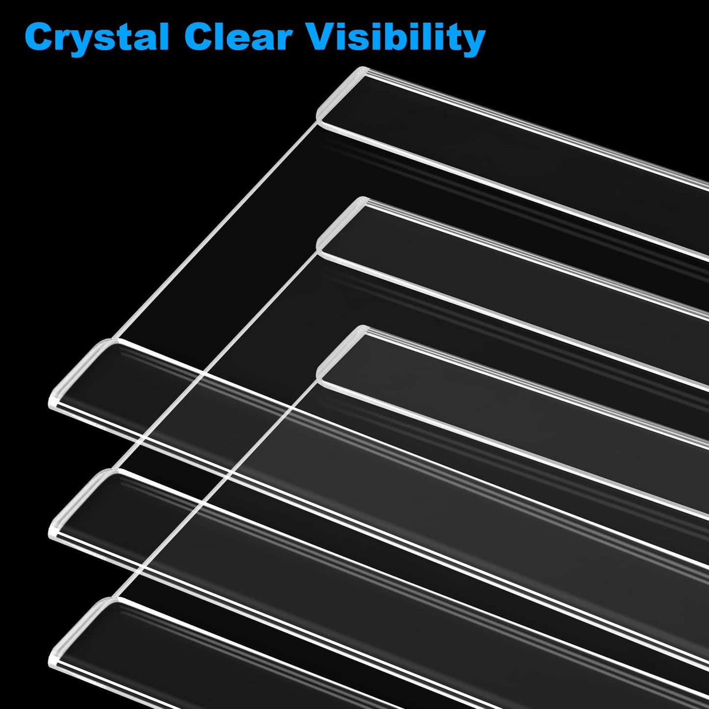 15 Pcs 8.5"×11 Acrylic Sign Holder Wall Mount, Horizontal, No Drilling Clear Wall Frame, Door Sign Holder with Adhesive Tape, for Offices Shop, Promotions, Homes Restaurants, Photo, Picture, Events, Meeting