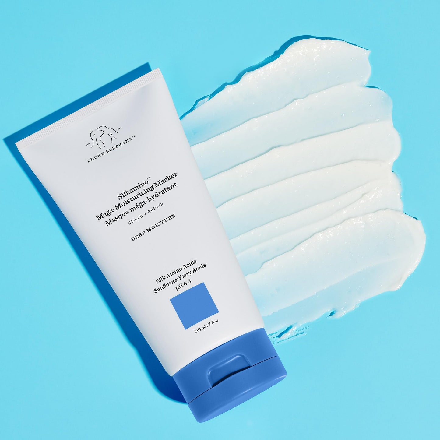 Drunk Elephant Silkamino Mega-Moisturizing Masker Conditioner - For All Hair Types (210 mL / 7 Fl Oz)