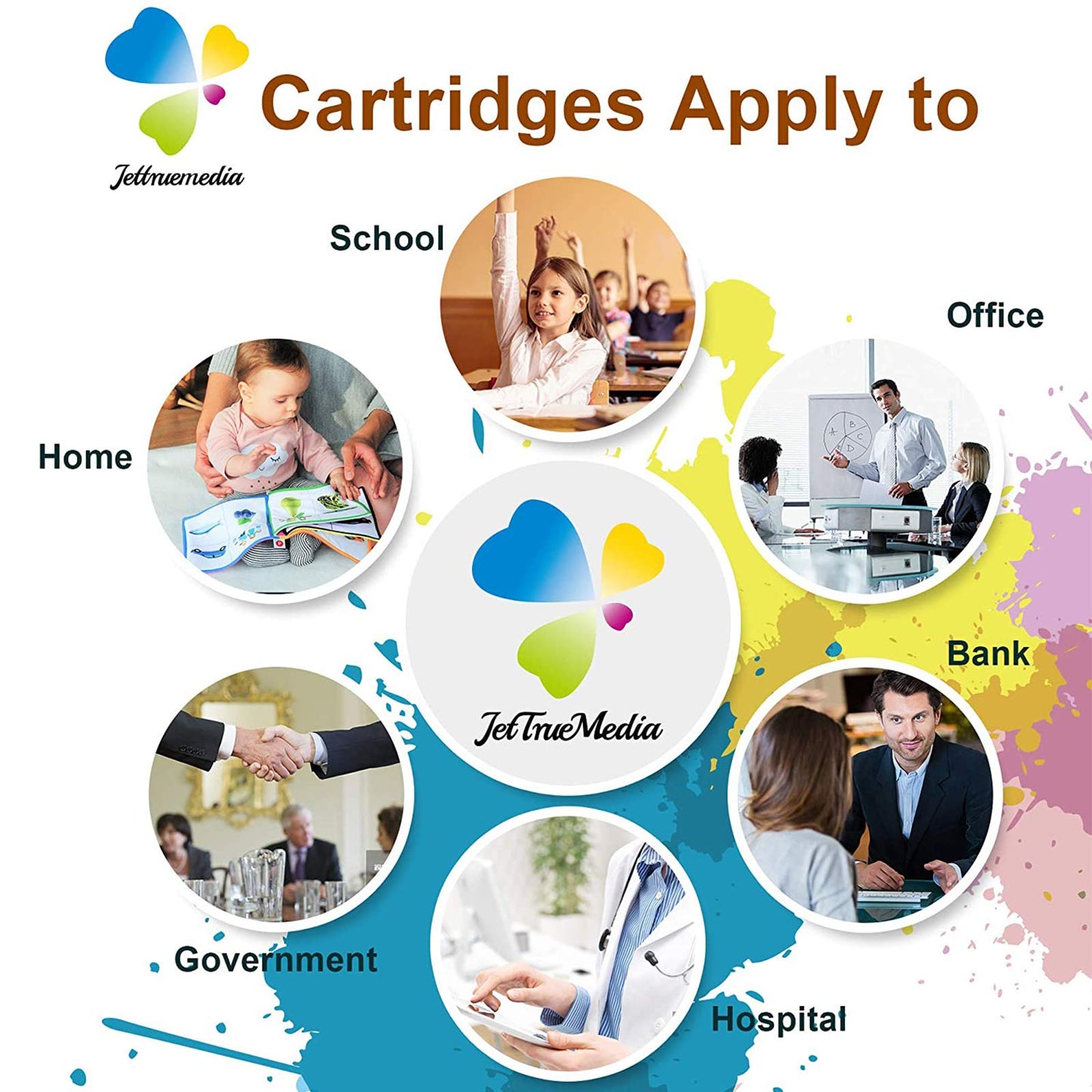 LC402 LC402XL Ink Cartridges Compatible for Brother LC402 XL for Brother MFC-J5340DW MFC-J6540DW MFC-J6740DW MFC-J6940DW J5340 J6540 J6740 J6940 MFCJ5340 MFCJ6540 MFCJ6740 MFCJ6940 Printer Multipack