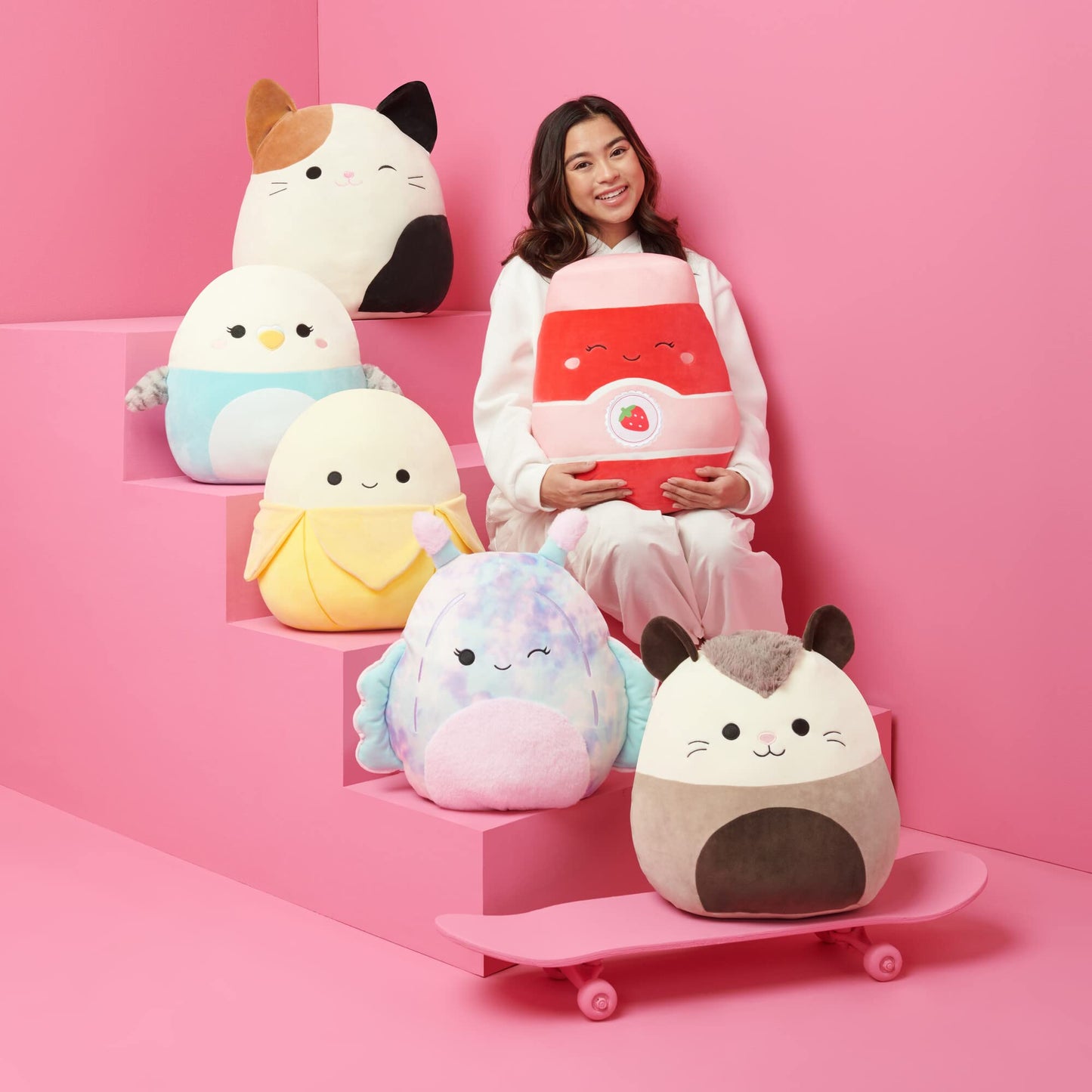 Squishmallows Official Kellytoy Plush 16" Anya The Caticorn Mermaid- Ultrasoft Stuffed Animal Plush Toy (Amazon Exclusive)