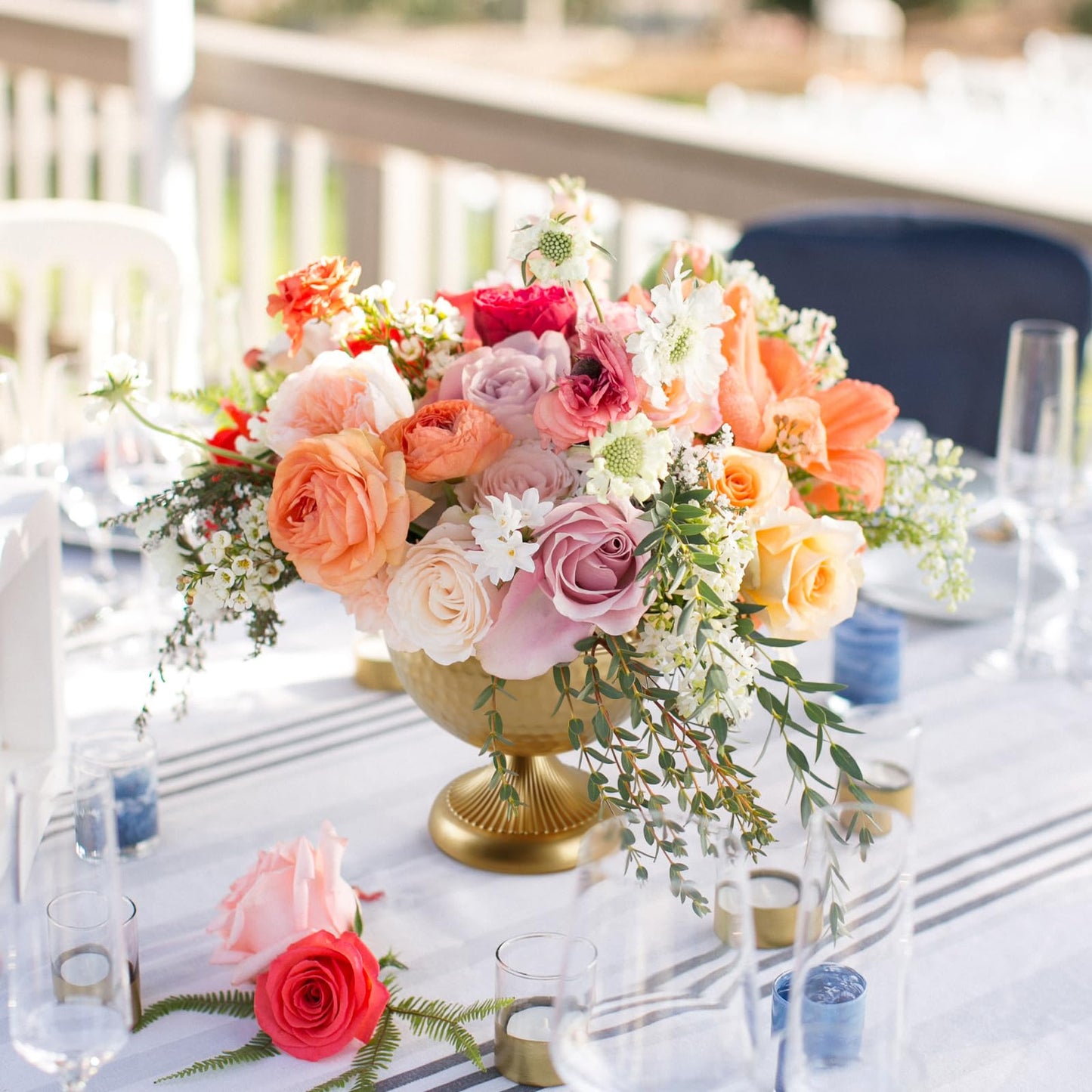 Gold Vases for Wedding Centerpieces, Set of 10 Metal Vase Small Table Centerpiece Flower Stands Wedding Arrangement for Weddings Reception Home Floral Decor Anniversary