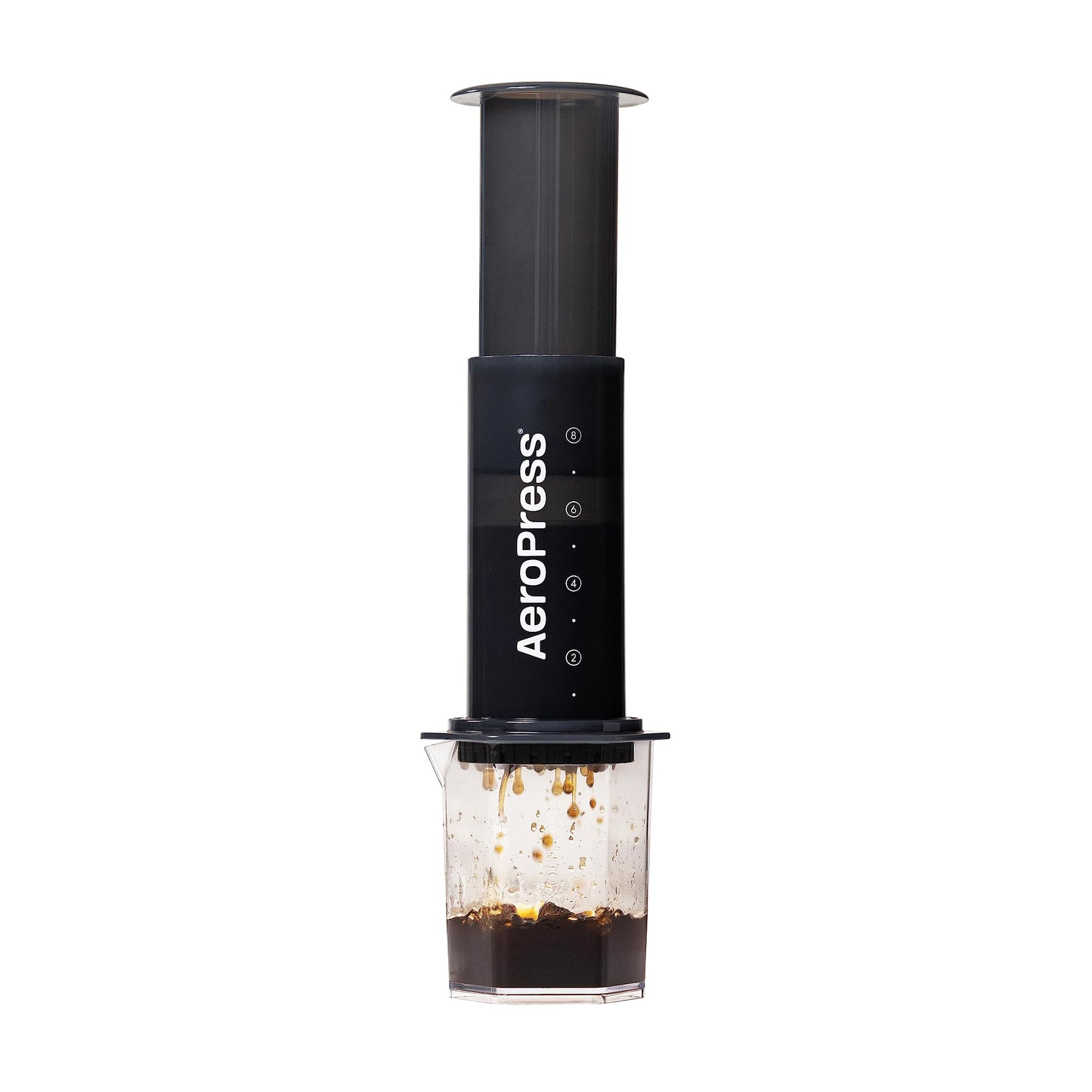 AeroPress Original XL Coffee Press – 3 in 1 brew method combines French Press, Pourover, Espresso. Full bodied, smooth coffee w/out grit or bitterness. Small portable coffee maker for camping & travel