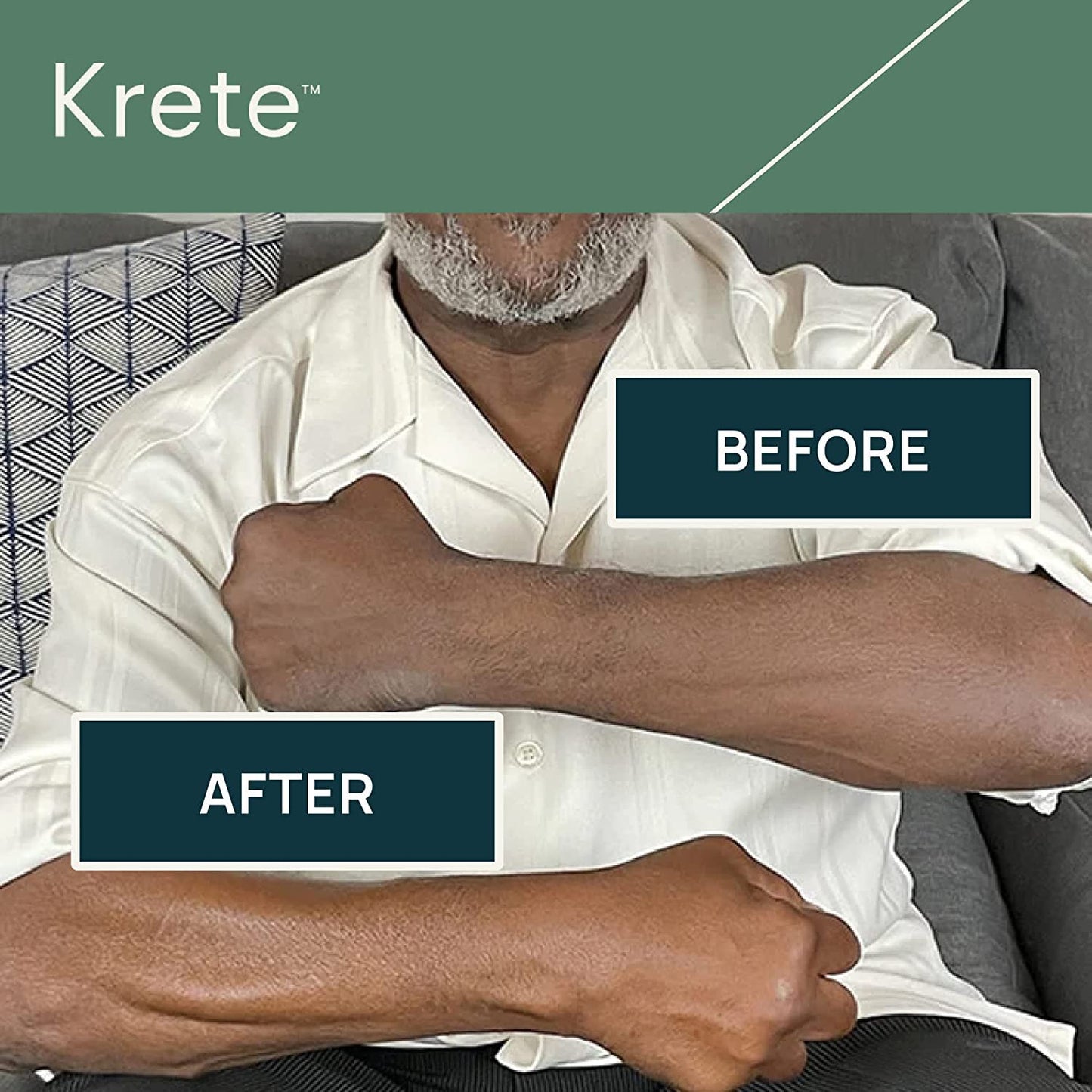KRETE Hydrating Face & Body Serum Head-to-Toe Bundle - Moisturize, Smooth, Hydrate, & Protect Your Skin In 30-Seconds, Oil-Free, All Skin Types with Apple Stem Cell Extract & Hyaluronic Acid