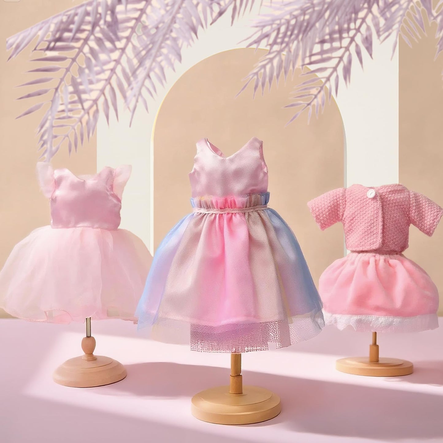 Unicorn Stuffed Animal Furry Bag & Fluffy Dress