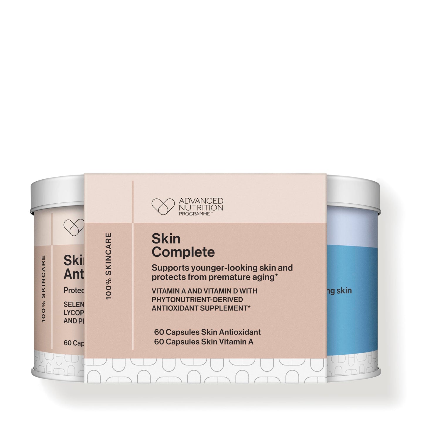 Advanced Nutrition Programme Skin Complete Supplement distributed by jane iredale, 60-day supply