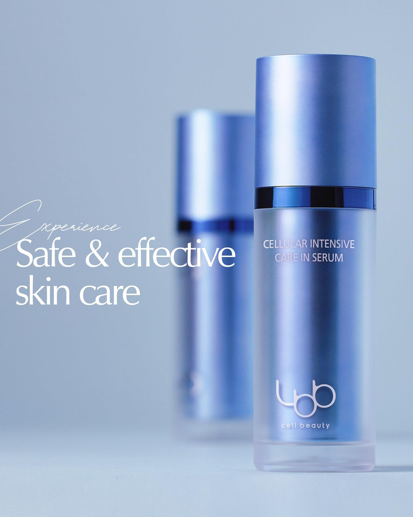 LBB Cellular Intensive Care In Serum - Vegan Antioxidant Lifting Face Serum - Improves Skin Elasticity, 24h Lasting Moisturizing - Tangerine Cellular Water, Ectoine, Peptides, 1.01 fl.oz.