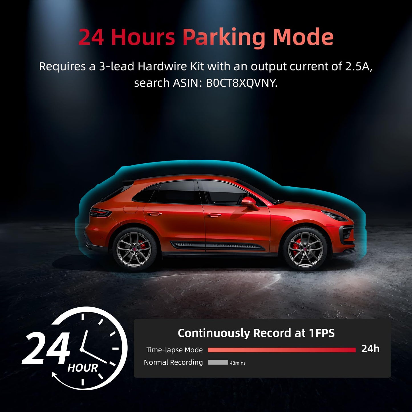 2025 Rearview Mirror Camera for Cars,12'' Mirror Dash Cam 4 Channel, 360 Dashcam Front Rear Inside,Touch Screen Backup Camera,IR Night Vision,WiFi,APP,GPS, 24/7 Recording Parking Monitor,Free 128GB SD