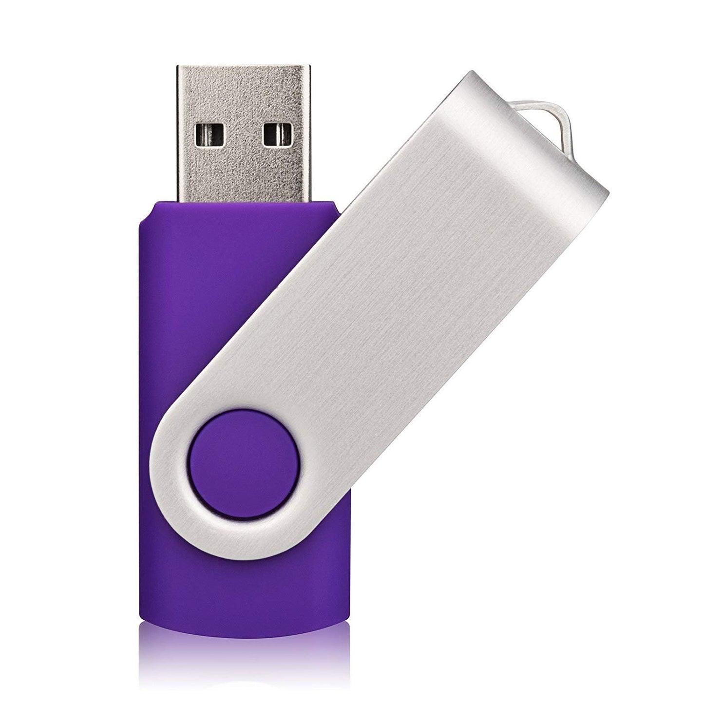 Aiibe 10 Pieces 32GB USB Flash Drive 10 Pack USB 2.0 Memory Stick Thumbdrives (Mix Colors : Black Blue Red Green Orange White Yellow Pink Purple Silver)
