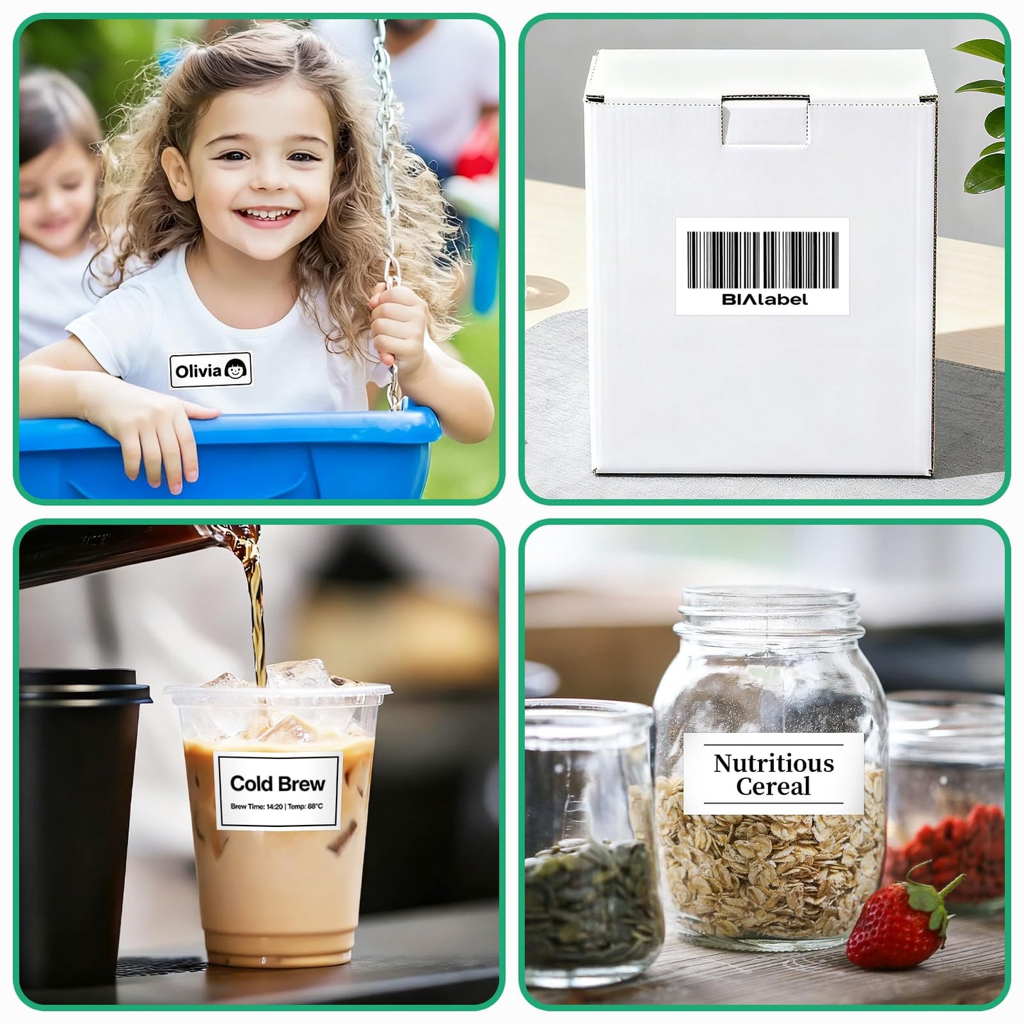 12 Rolls Replace Brother Continuous Label DK-2205 (2.4" X 100') Compatible with QL-800 QL-820 QL-810 QL-1110 and Other All Brother QL Label Printer, Suitable for Address Labels Barcode Labels