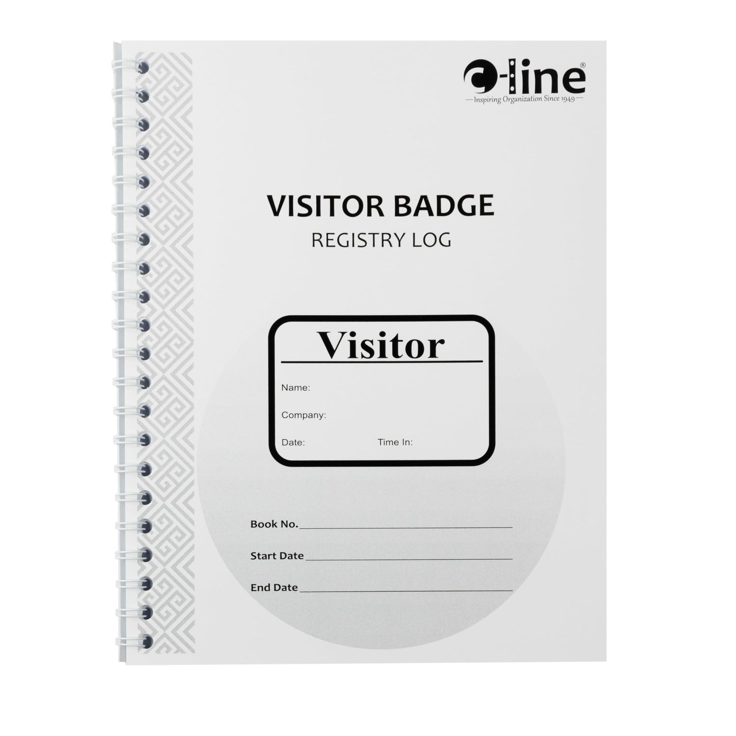 C-Line Visitor Badges with Registry Log, 150 Badges per Book, 1 Registry (97030)