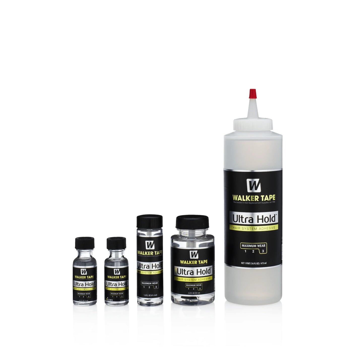 Ultrahold Adhesive New 4.0 Ounce with Nozzle top, one Color