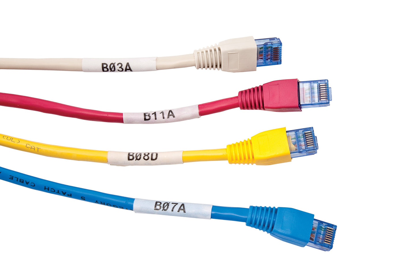 Brady Authentic (M21-1000-427) Self-Laminating Wire Wrap for Control and Electrical Panels, Datacom Cable Labeling, Black on White-For M210, M210-LAB, M211, BMP21-PLUS and BMP21-LAB Printers, 1"W 14'L