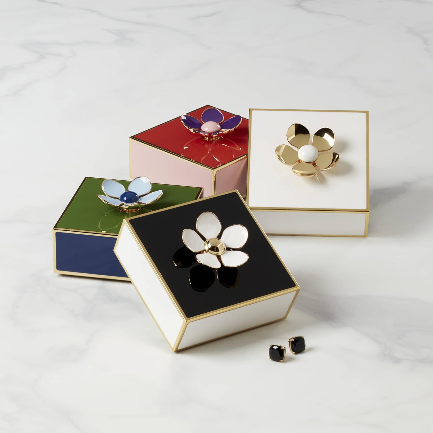 kate spade new york Make It Pop Floral Box, White