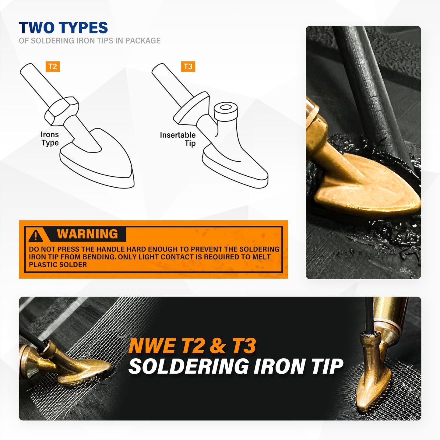 Allturn 110V-100W Plastic Welder,Plastic Welding Kit,Plastic Welding Iron,Plastic Welding Repair Kit for Car Bumper Dashboard Kayak Canoe Tank Repairs.