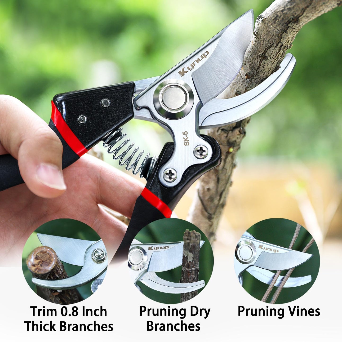 Kynup Garden Tool Gardening Tools Set Gardening Hand Tools Pruning Gardening Supplies Set Ideal Gardening Gift