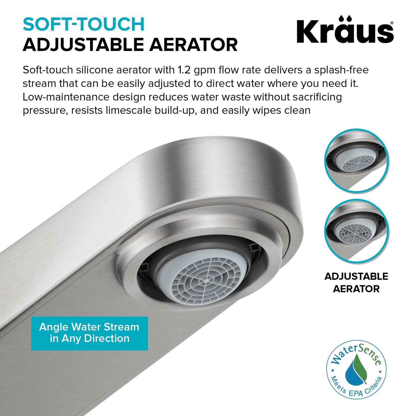 KRAUS Indy Bathroom Faucet for Vessel Sink in Chrome with Single Handle, Pop Up Drain and Supply Lines, KVF-1410CH
