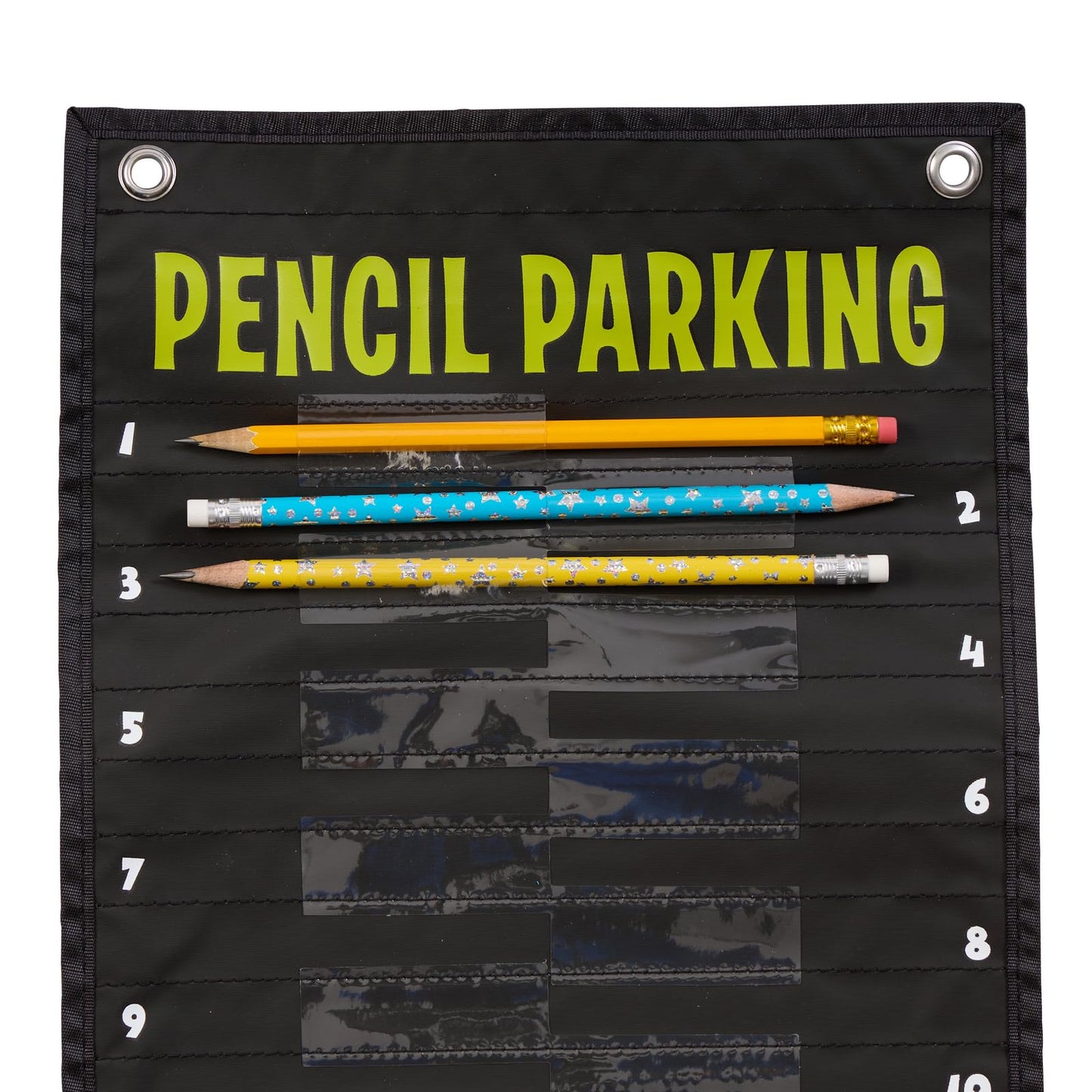 Really Good Stuff Pencil Solution Pocket Chart-Numbered Pencil Dispenser-Hanging Organizer for the Classroom-Storage Supplies for Teachers