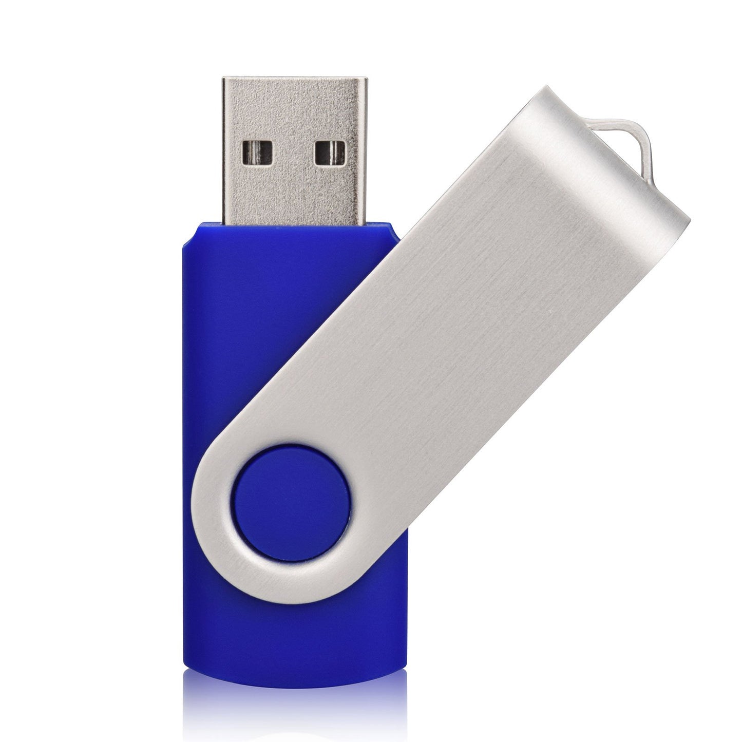 Aiibe 10 Pack 64 GB USB Flash Drives Thumb Drive Jump Drives 64GB 2.0 Flash Drive Bulk (10 Mixed Colors: Black Blue Red Green Orange White Yellow Pink Purple Silver)
