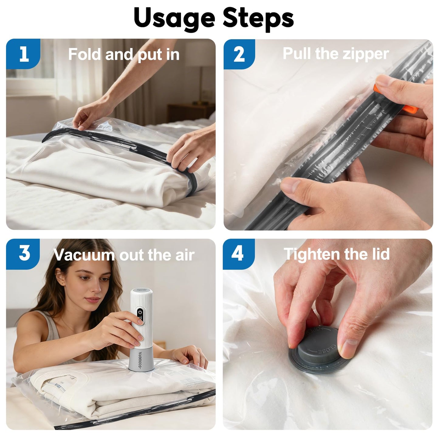 Mapambo Travel Vacuum Bags