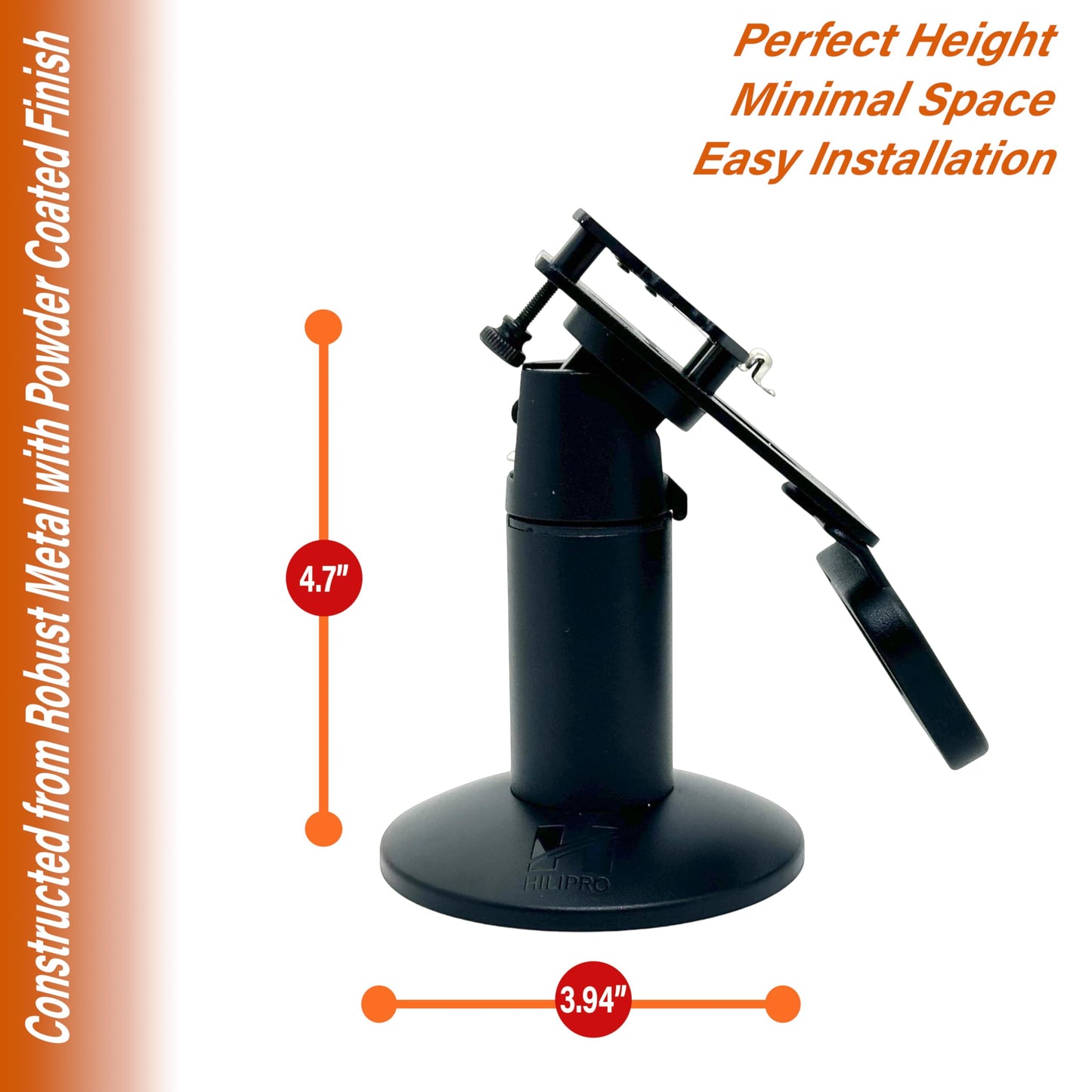 Hilipro Point of Sale Stand -Swivel Stand for Ingenico Lane 3000, 3600, 5000, 7000, 8000,Axium RX5000, Axium RX7000, Axium RX9000 and Desk 1500 pinpad