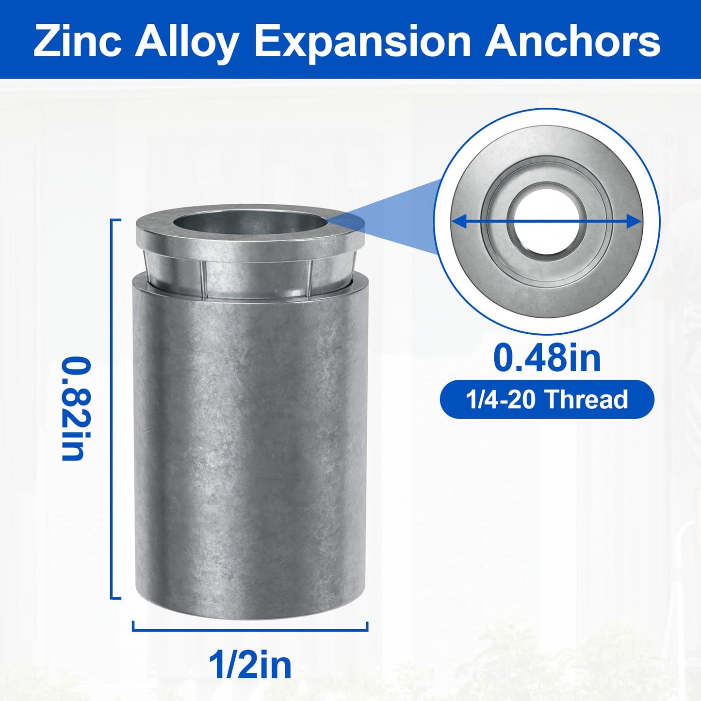 FMhotu 200pcs Hurricane Sidewalk Bolt and Anchor Kit,304 Stainless Steel Truss Head Shutter Screws Hurricane Shutter Hardware with Masonry Anchors for Hurricane Shutters Panel 1/4" X 1-1/2"
