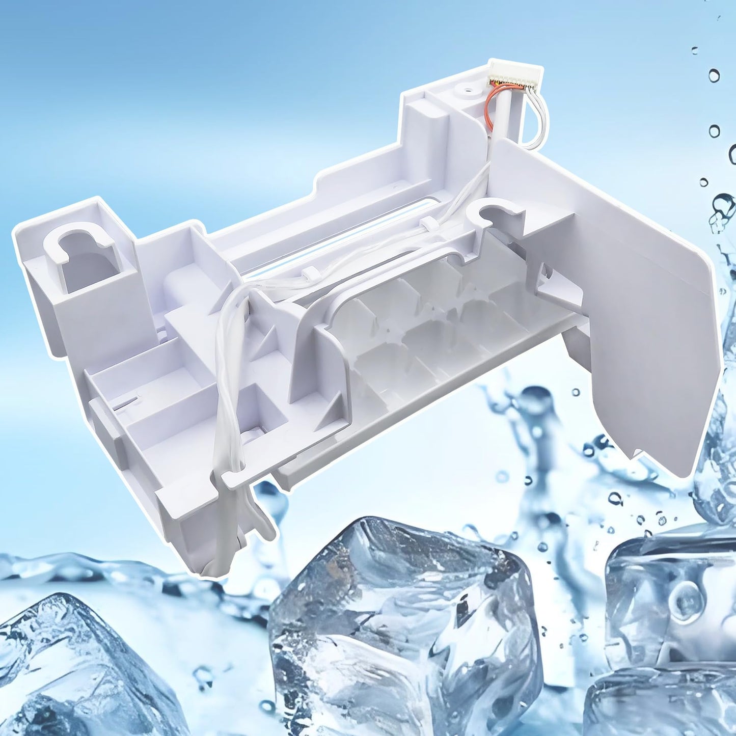 5989JA1005G Refrigerator ICE Maker Assembly OEM Upgraded Compatible with LG&Kenmore Suitable for Commercial and Household Ice Makers