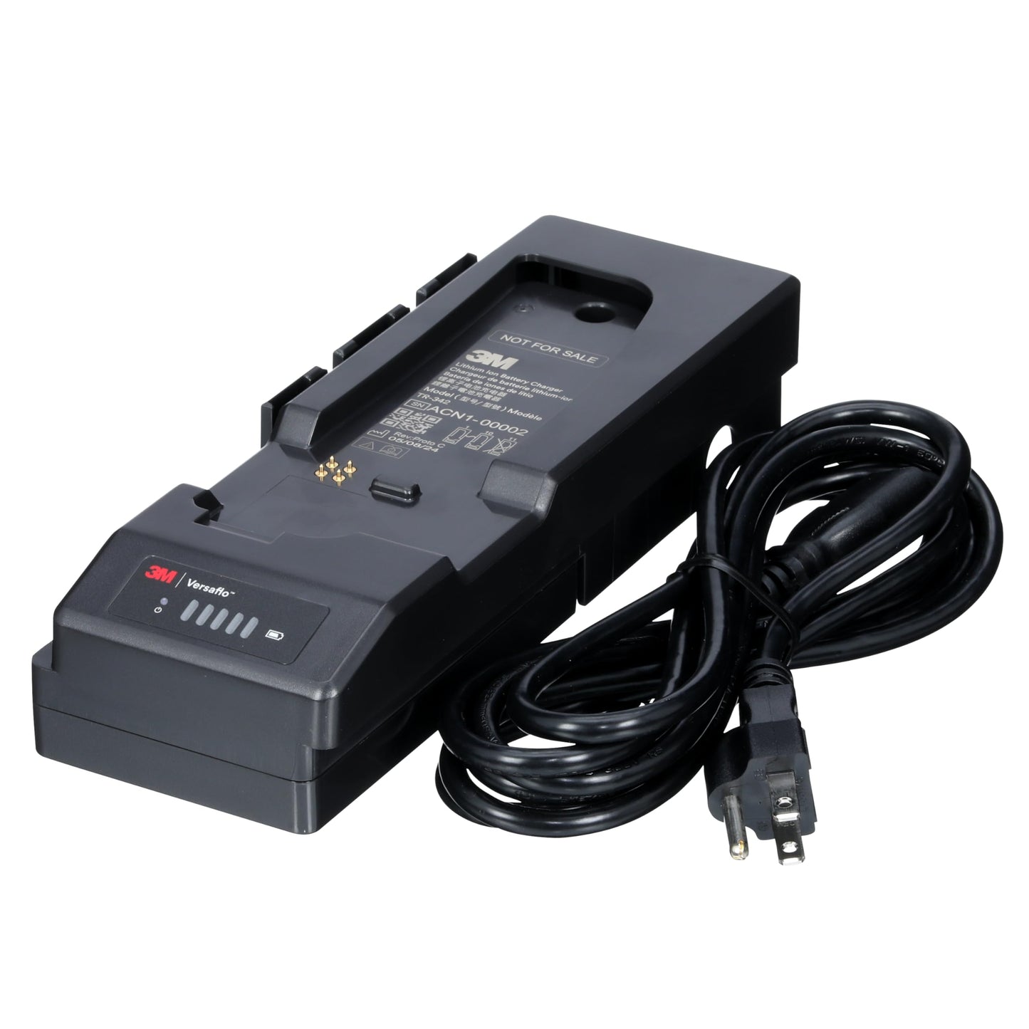 3M Versaflo Single Station Battery Charger Kit TR-342N, for Versaflo TR-300+ PAPR, Case of 1