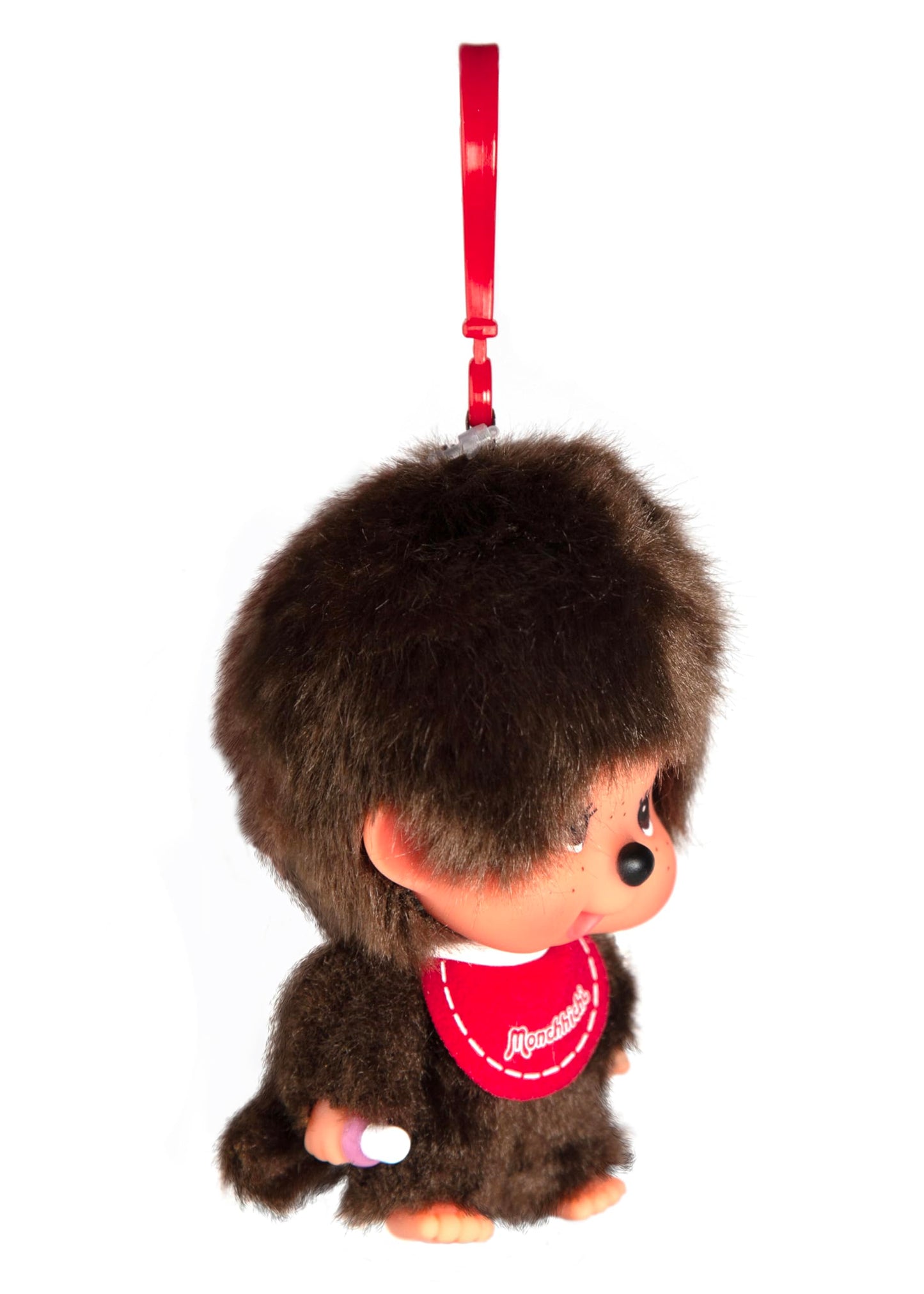 Monchihichi Red Bib Boy Keychain 5" Plush