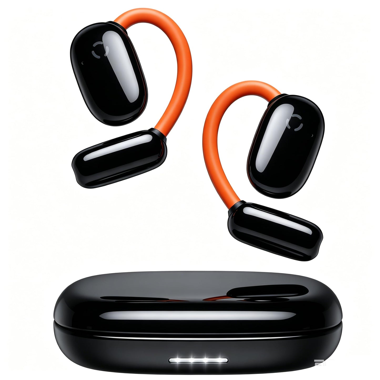 occiam AI Translation Earbuds Real Time, 164 Language Translator Device with No Subscription, Simultaneous Interpretation for Face-to-Face, Photo/Audio/Video Translating Headphone Glossy Black