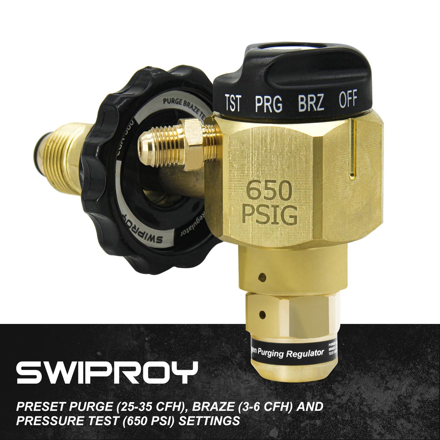 SWIPROY VN-650 Flowmeter Nitrogen Purging Regulator