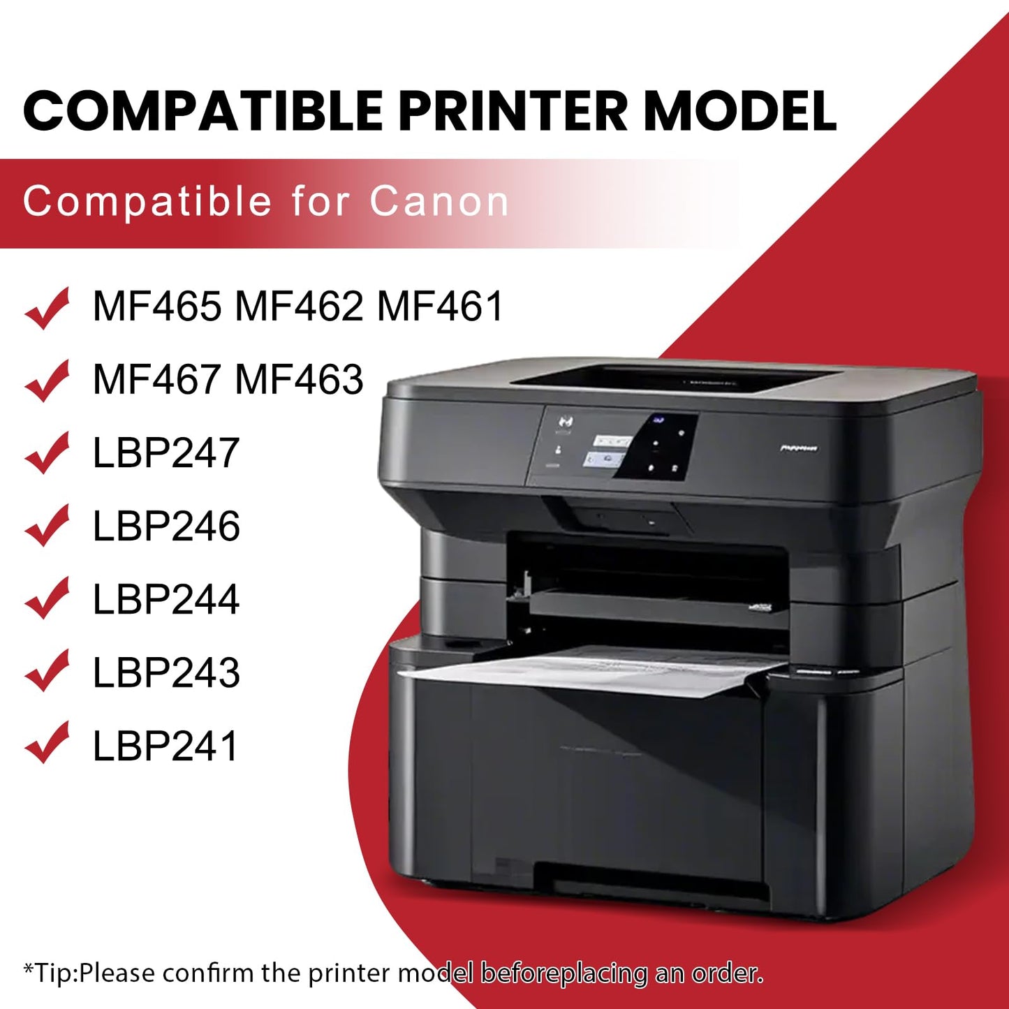 Compatible 070H Black Toner Cartridge CRG-070H CRG070H Toner Cartridge Compatible for Canon ImageCLASS MF461dw MF462dw MF465dw LBP243dw LBP266dw LBP247dw Printers (9500 Pages 2 Pack)