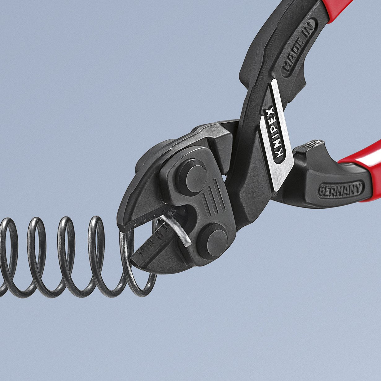 KNIPEX - 71 31 200 Tools - CoBolt Compact Bolt Cutter With Notched Blade (7131200), 8-Inch