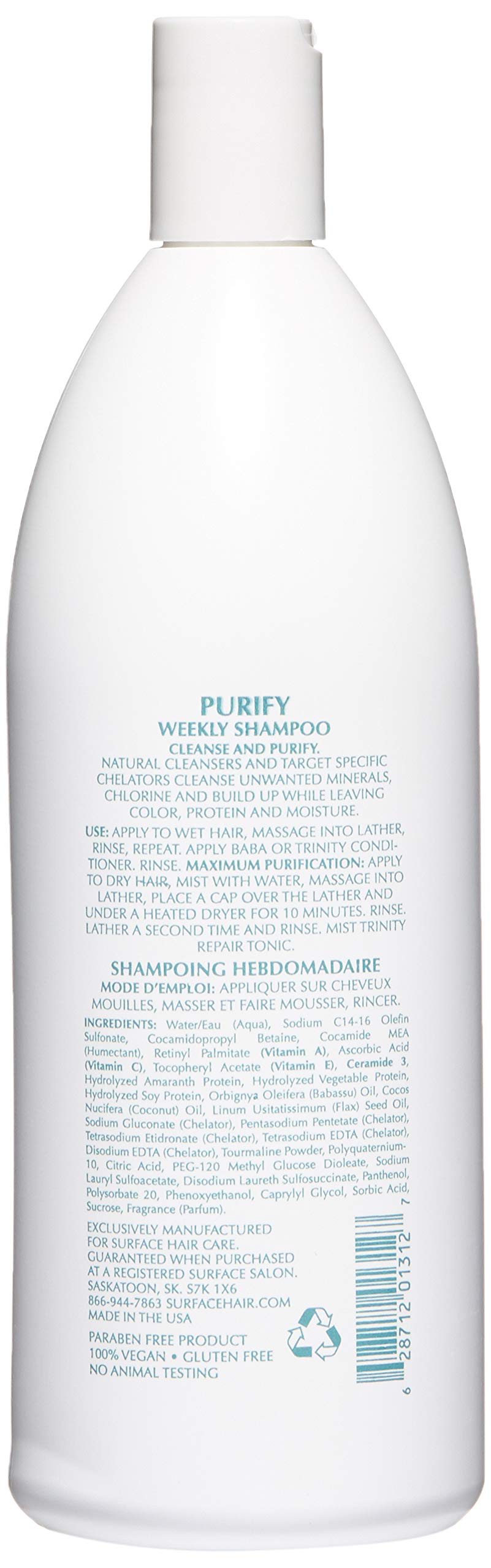 Surface Hair Purify Deep Cleansing Shampoo, 32 Fl Oz
