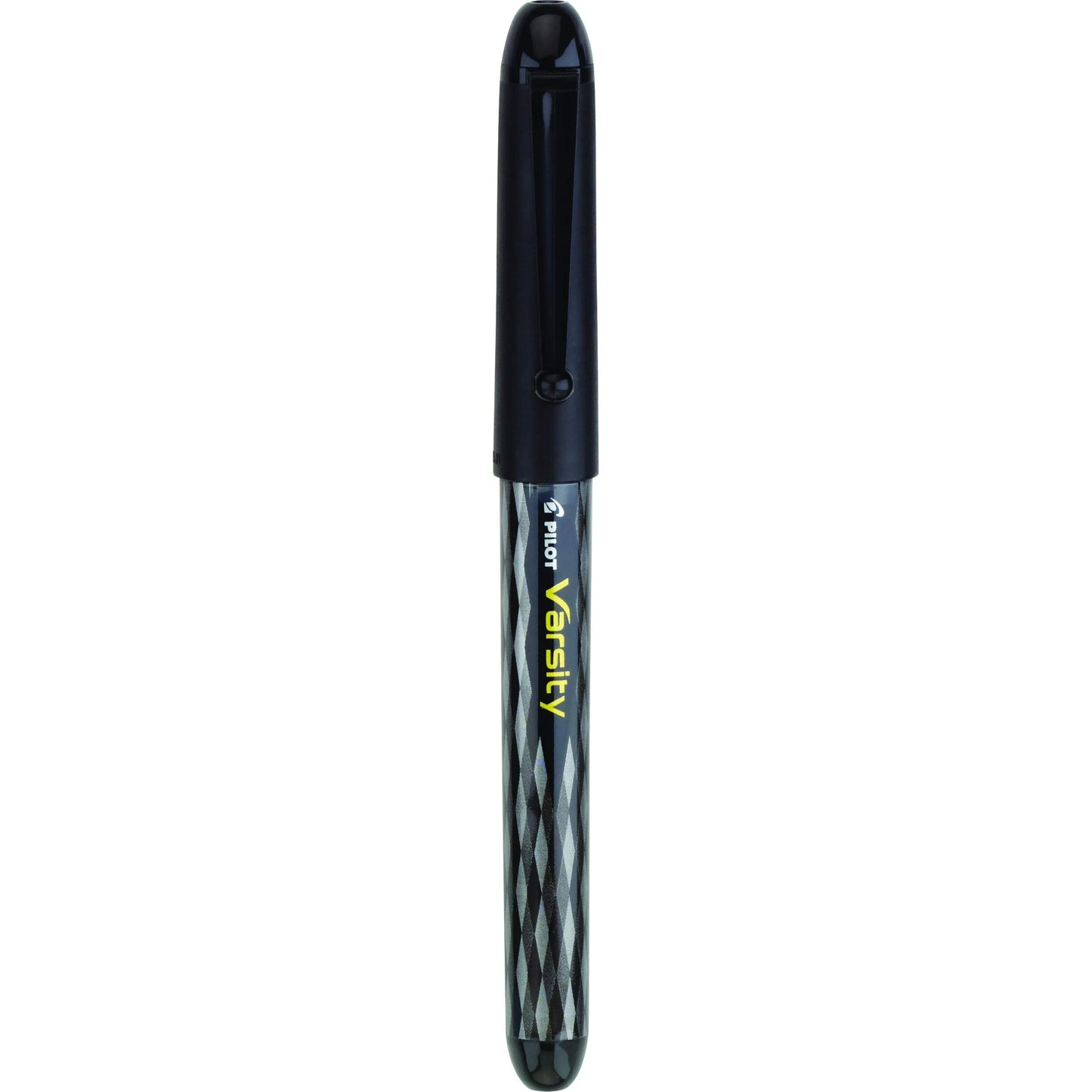 Pilot Precise Varsity Pre-Filled Fountain Pens for Writing, Medium Point Stainless Steel Nib, Black Ink, 1.0mm, 12-Pack