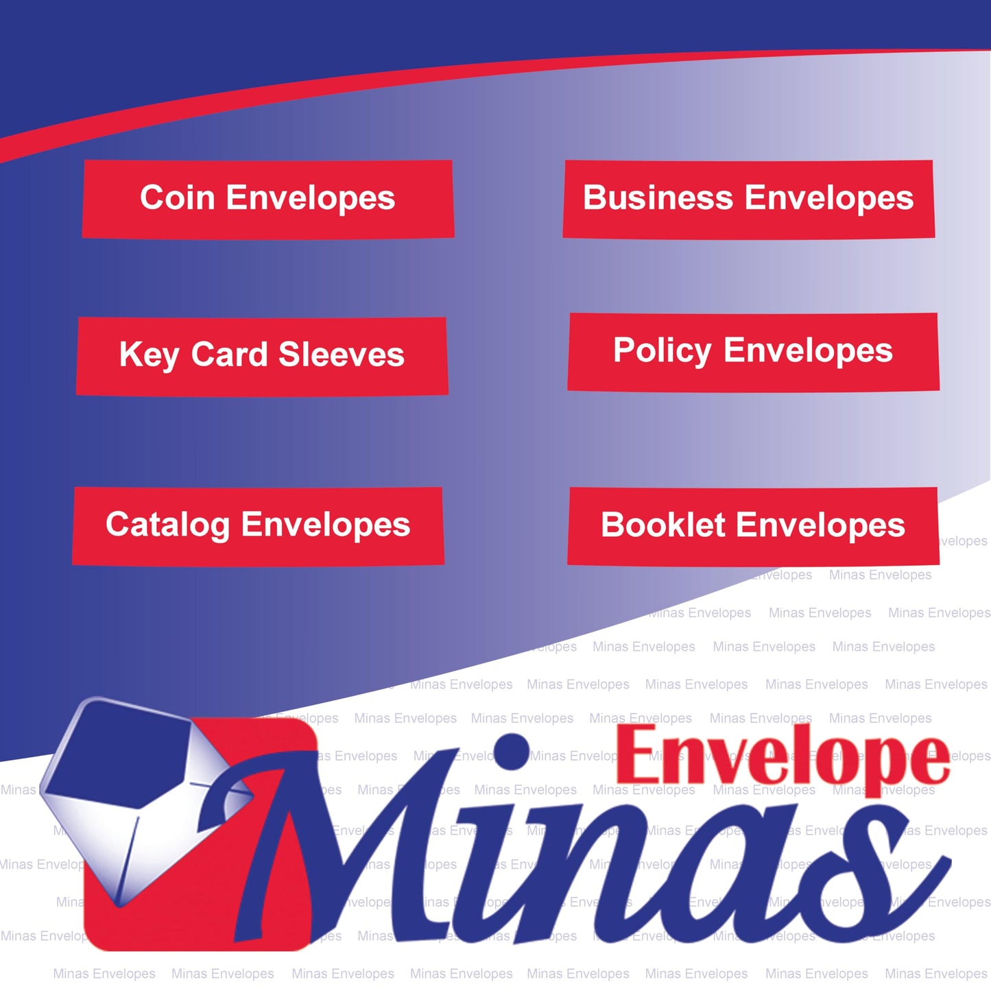 500 Minas Envelope 6" x 9" Catalog Envelope (Open End), 24lb. Brown Kraft, Gum Flap (500 Envelopes)
