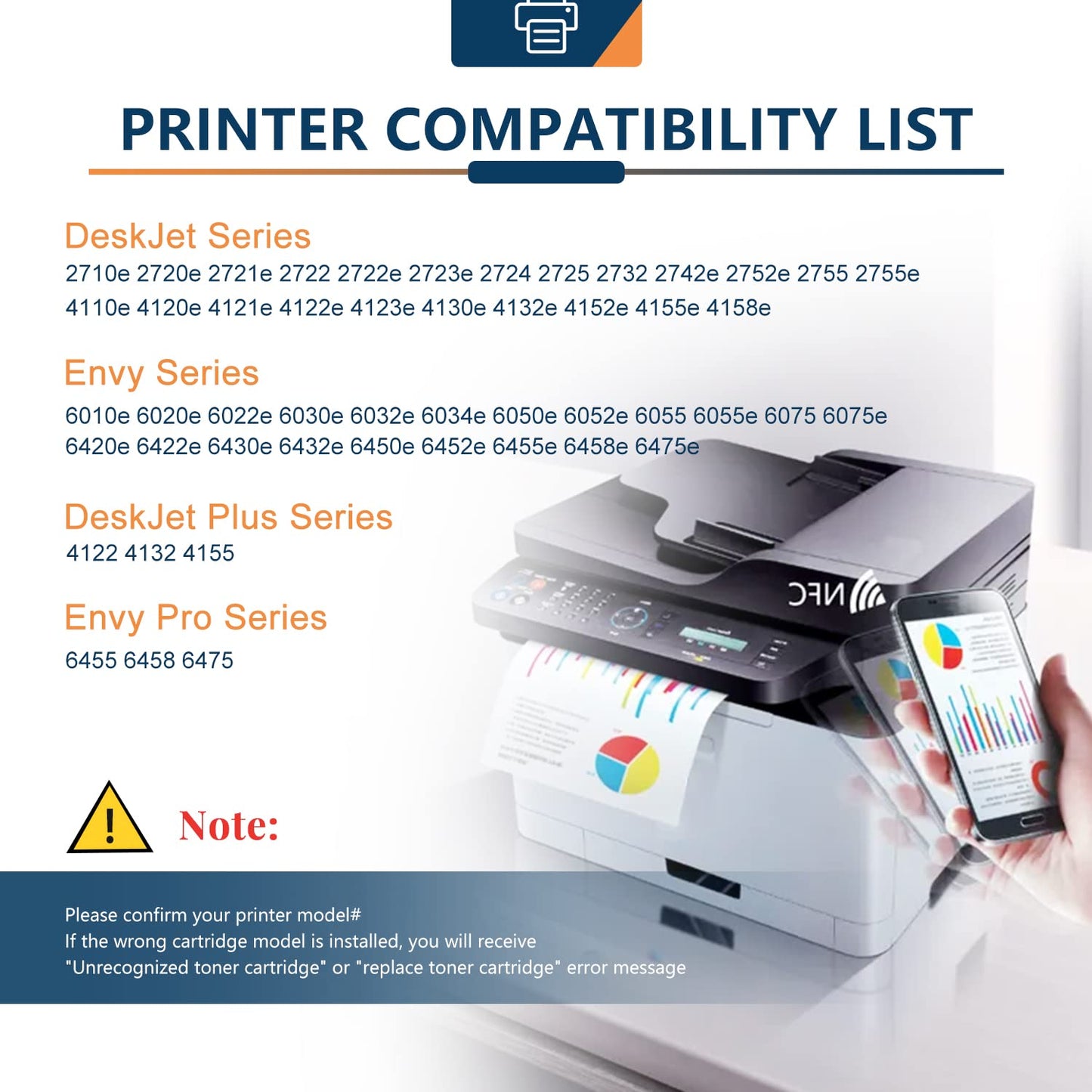 67XL Ink Cartridges Black/Color Combo Pack Replacement for HP Ink 67 6055 XL hp67xl hp67 Black Color Combo for 2700 2700e 2752 2742e 2755 2755e 4100 4152e 4155 6000 6055e 6400 6458 6452 6455e Printer