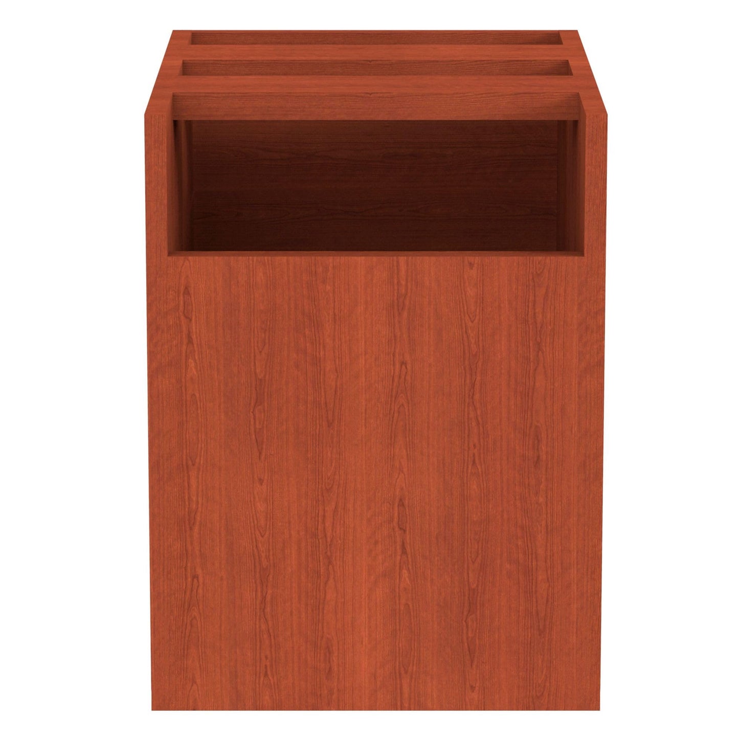 Alera Valencia Series 16 by 22 by 22-Inch 3/4 Box and File Pedestal, Medium Cherry