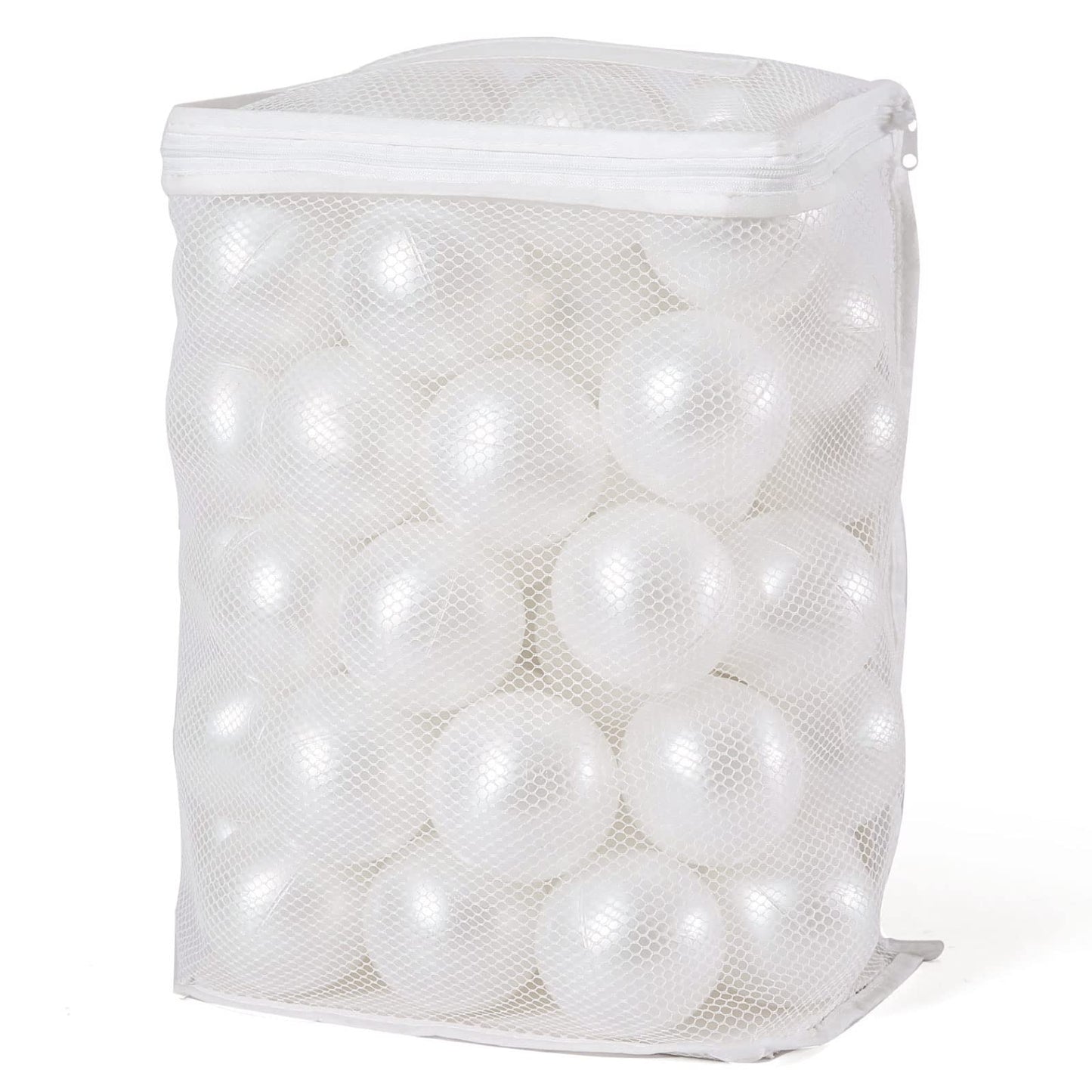 STARBOLO Ball Pit Balls - 2.75inches - Crush Proof Plastic Children's Toy Balls Macaron Ocean Balls Play Balls for Birthday Party Games Pool (Pearl White).