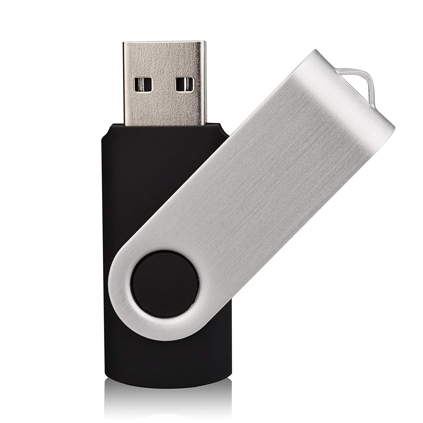 Aiibe 10 Pieces 32GB USB Flash Drive 10 Pack USB 2.0 Memory Stick Thumbdrives (Mix Colors : Black Blue Red Green Orange White Yellow Pink Purple Silver)