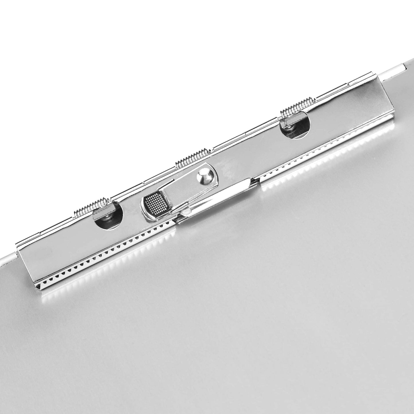 Amazon Basics Aluminum Storage Clipboard - 14" x 9", Two-Tier, Standard Clip, 8-Pack, Silver