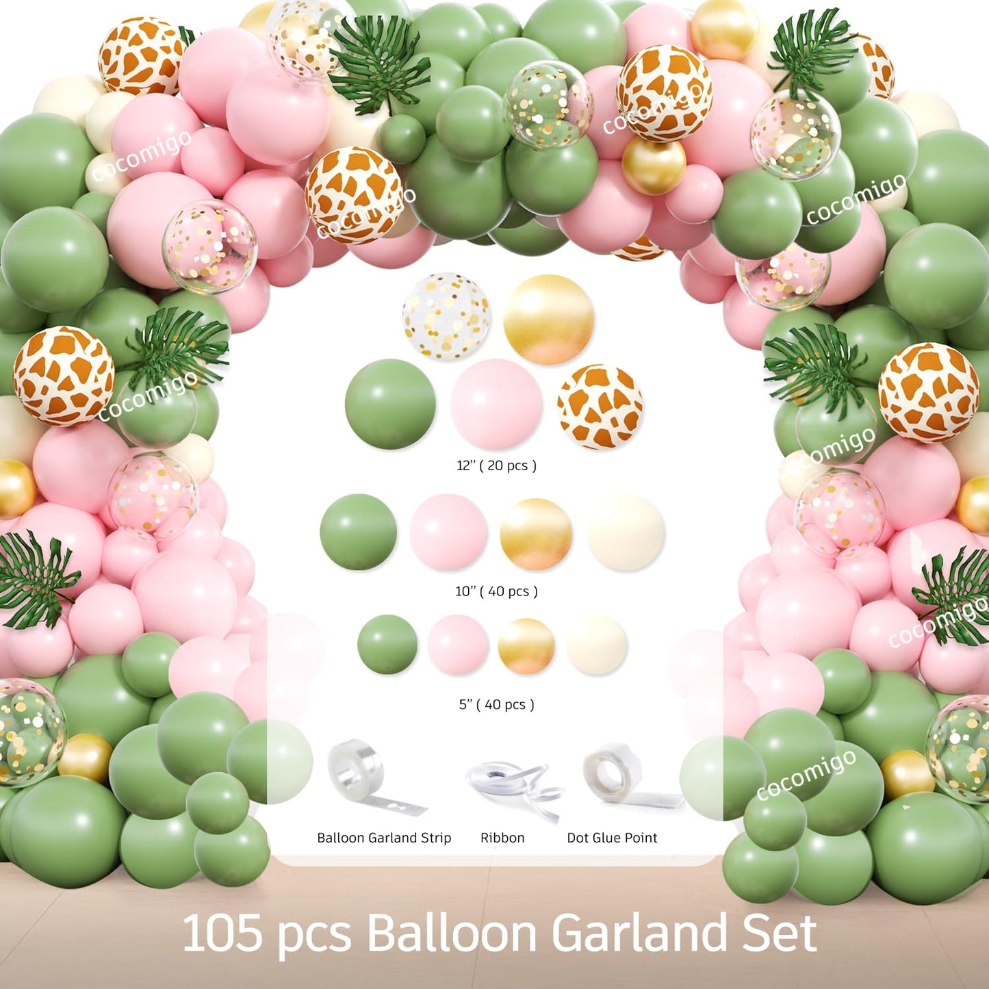Two Wild Birthday Decorations Girl Safari Animal Jungle Theme 2nd Birthday Party Supplies Include Born Two be Wild Banner Balloons Garland Arch Plates and Napkins 2nd Decorations for Toddler Girl