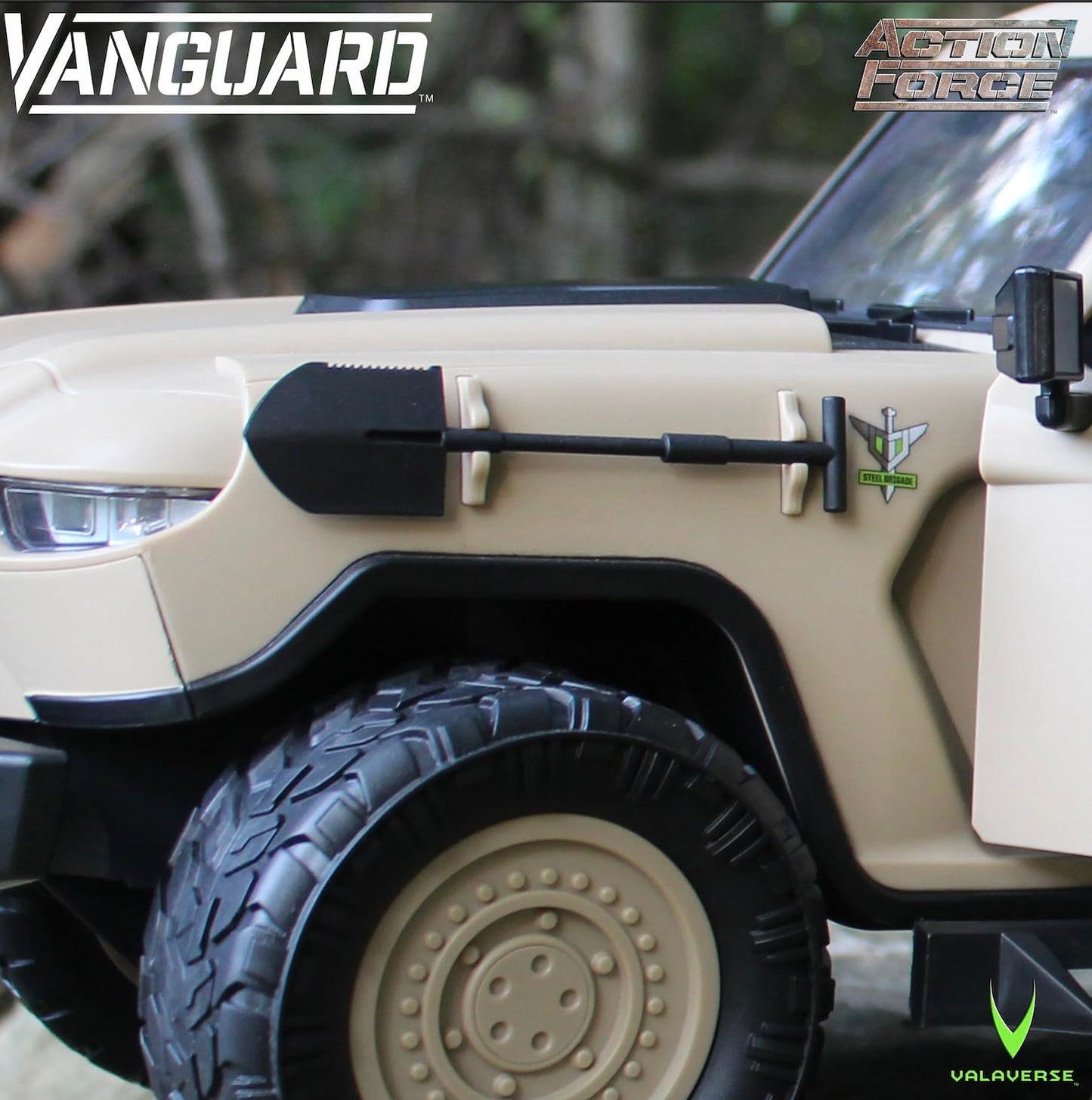 Action Force Valaverse Vanguard Vehicle Desert Tan