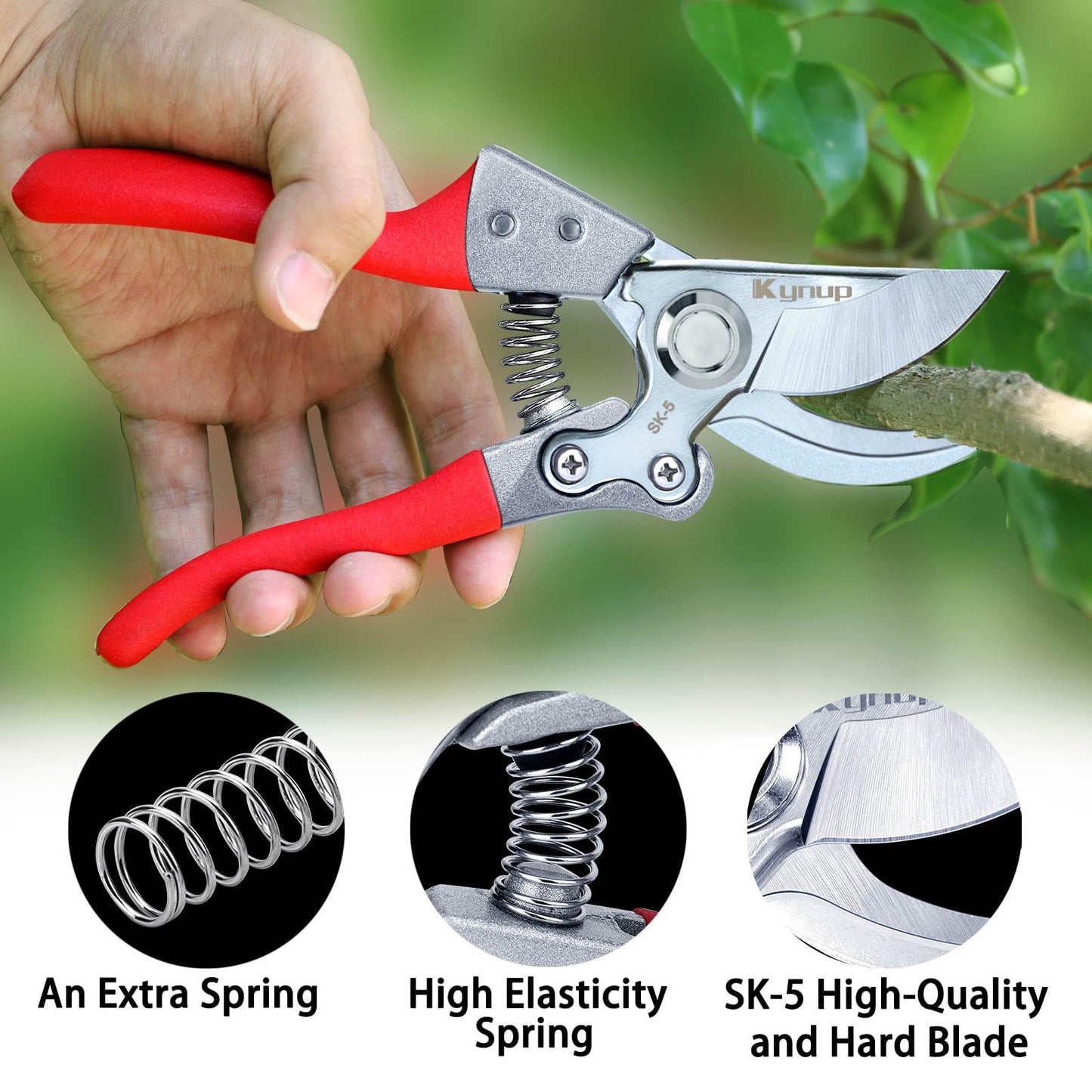 Kynup Garden Tools Set Gardening Hand Tools Pruning Gardening Supplies Set Ideal Gardening Gift