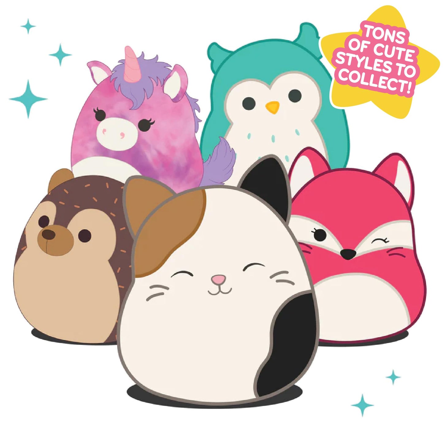 Squishmallows Original 12-Inch Legacy The Bunny Unicorn - Official Jazwares Plush - Collectible Soft Squishy Bunny Unicorn Stuffed Animal Toy for Fathers Day