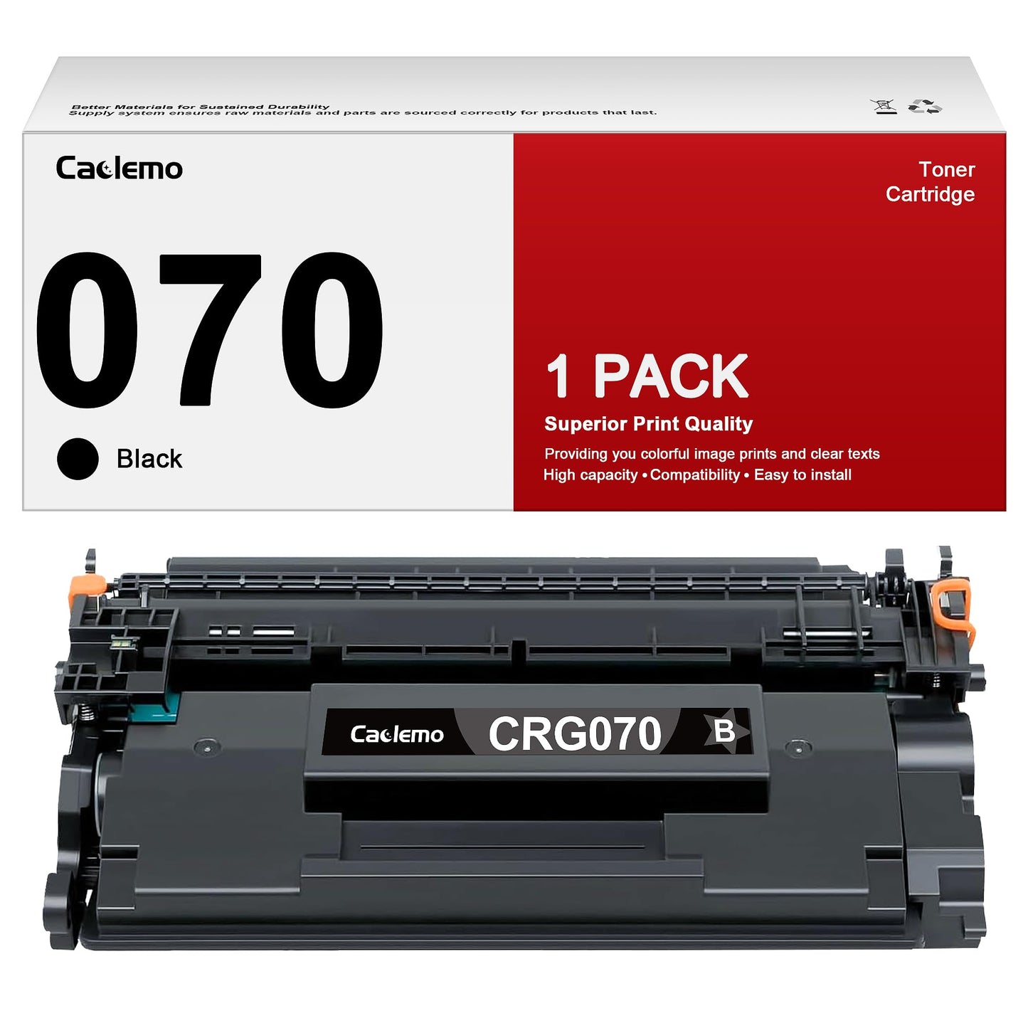 070 Black Toner Cartridge - Replacement for Canon 070 Black Toner Cartridge 070H CRG070 CRG-070 Compatible with Canon imageCLASS MF465dw MF462dw MF460dw LBP246dw LBP247dw LBP247dw LBP243dw Printer