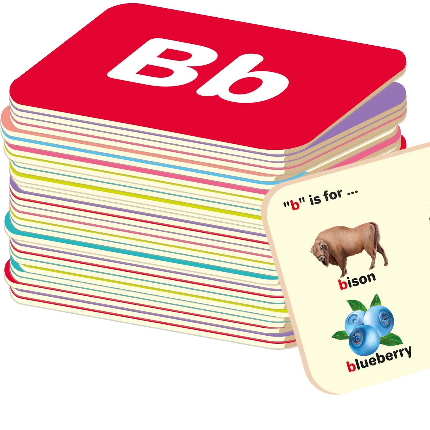 Quokka ABC Learning Flash Cards for Toddlers 2-4 Years Old - 120 Flash Cards for Kids 1-2 in a Bag - Alphabet Numbers Colors Letters Preschool Activities Ages 4-8 - Speech Therapy Toys 1-3-5 yo