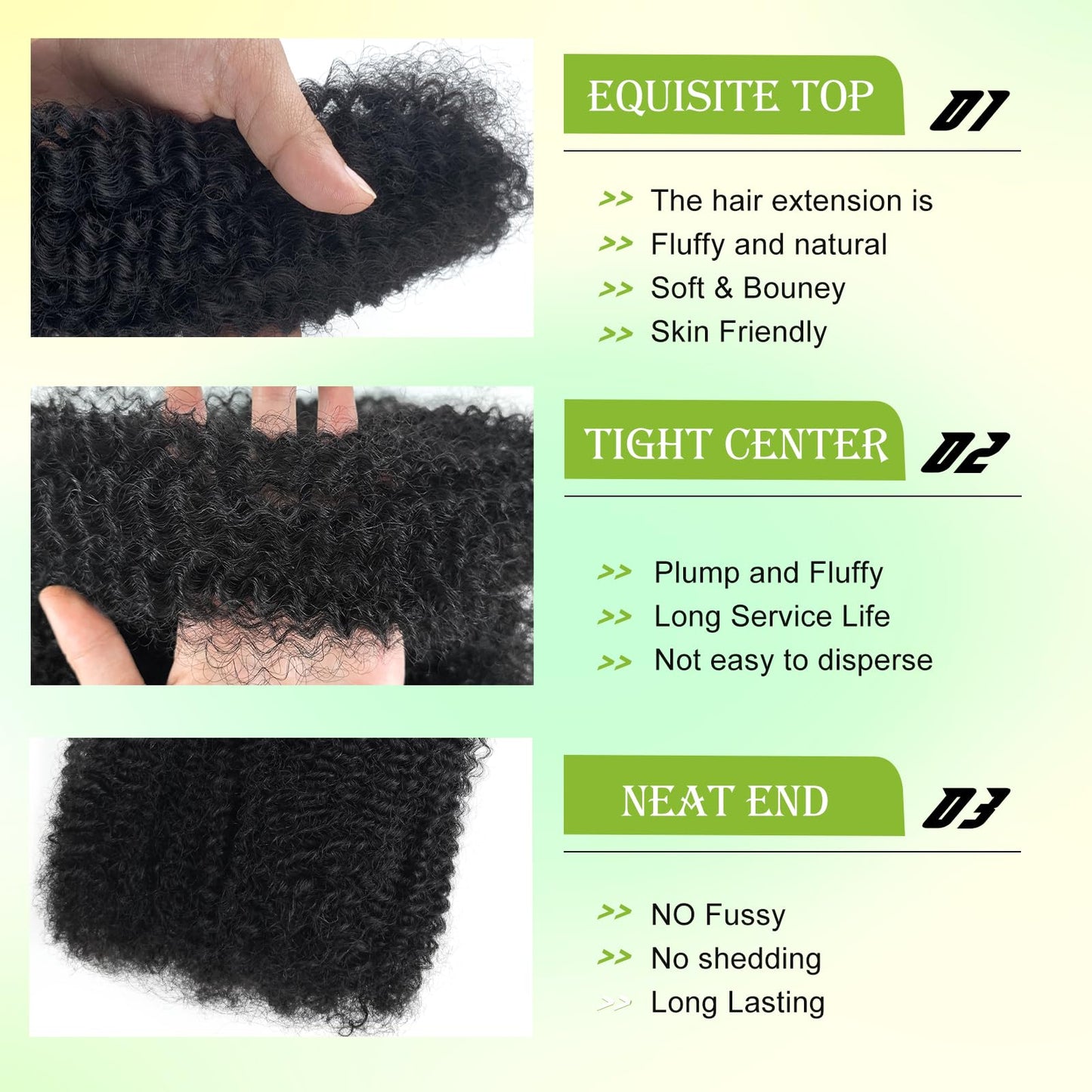 14 Inch Afro Kinkys Bulk Human Hair 99j Afro Kinky Curly Human Hair Bulk for Dreadlock Extensions,Micro Locs,Twists, Braids and Repair Locs