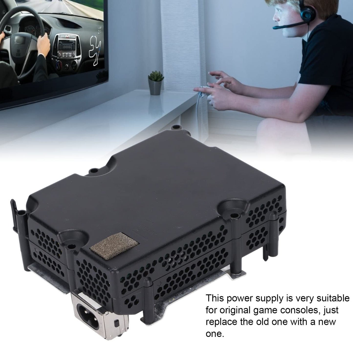 Replacement Power Supply, For Series S console builtin Power Supply, 100?240V Internal Power Brick, Power Adapter for