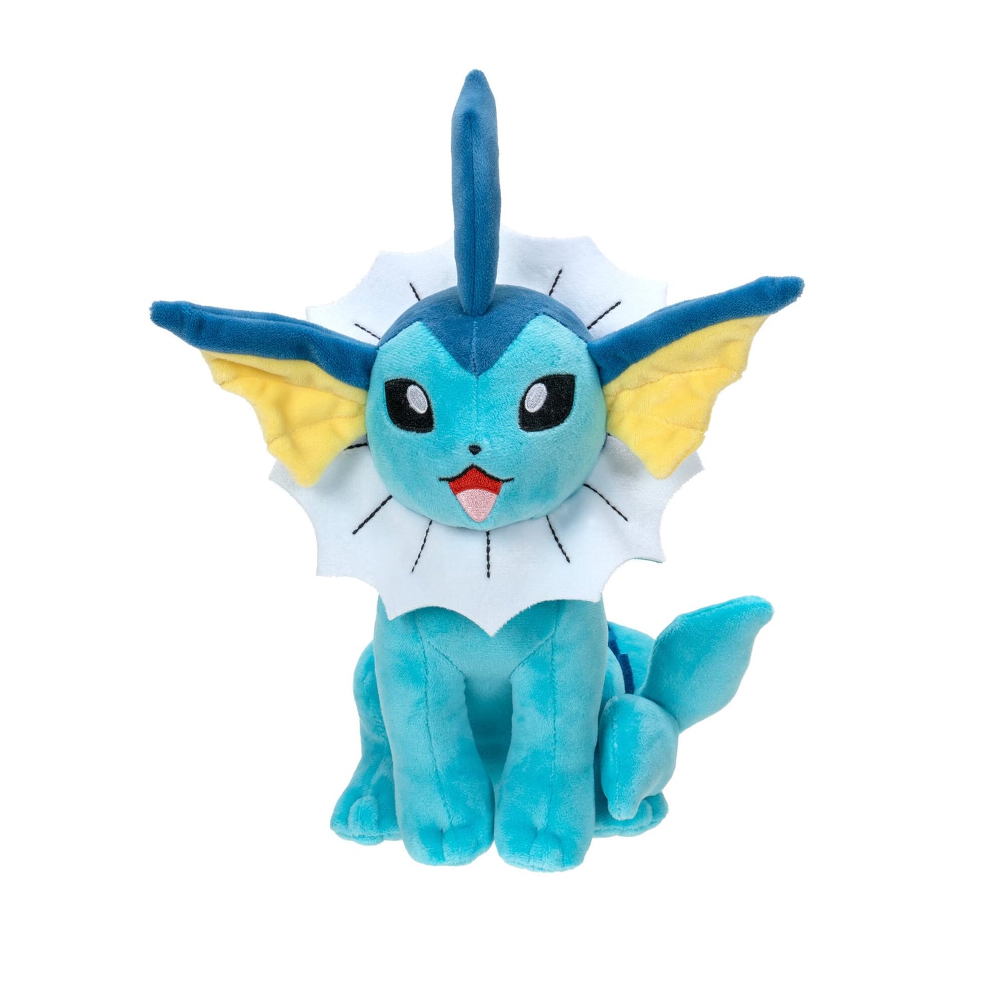 Pokémon Vaporeon 8" Plush - Officially Licensed - Quality & Soft Stuffed Animal Toy - Generation One - Add Vaporeon to Your Collection! - Great Gift for Gift for Kids, Boys & Girls & Fans of Pokemon