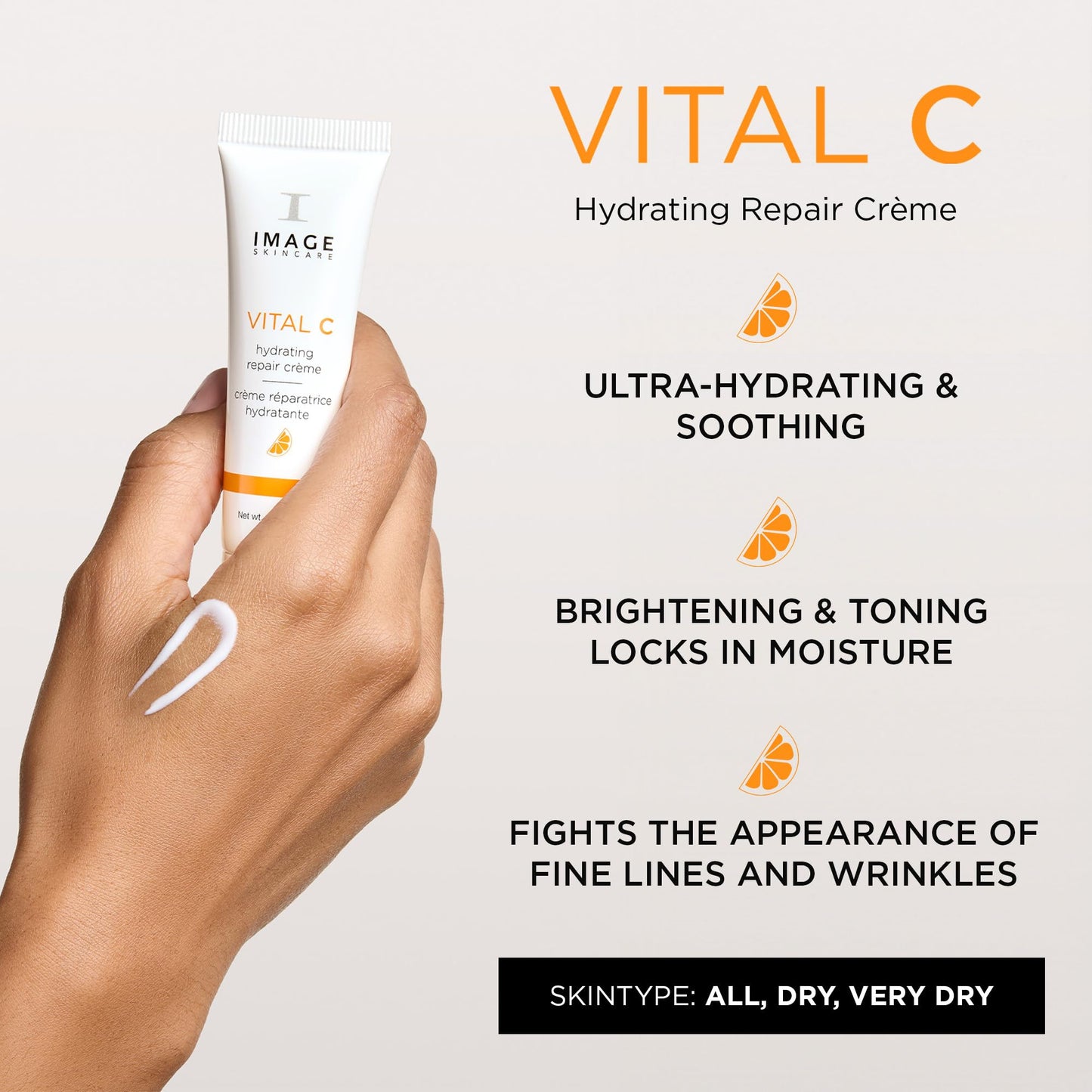 IMAGE Skincare, VITAL C Hydrating Repair Crème, Face Night Cream with Hyaluronic Acid, Discovery Size, 1oz